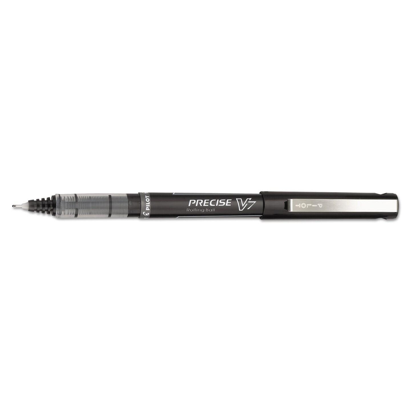 Pilot Precise V7 Stick Roller Ball Pen Fine 0.7mm Black Ink/Barrel Dozen