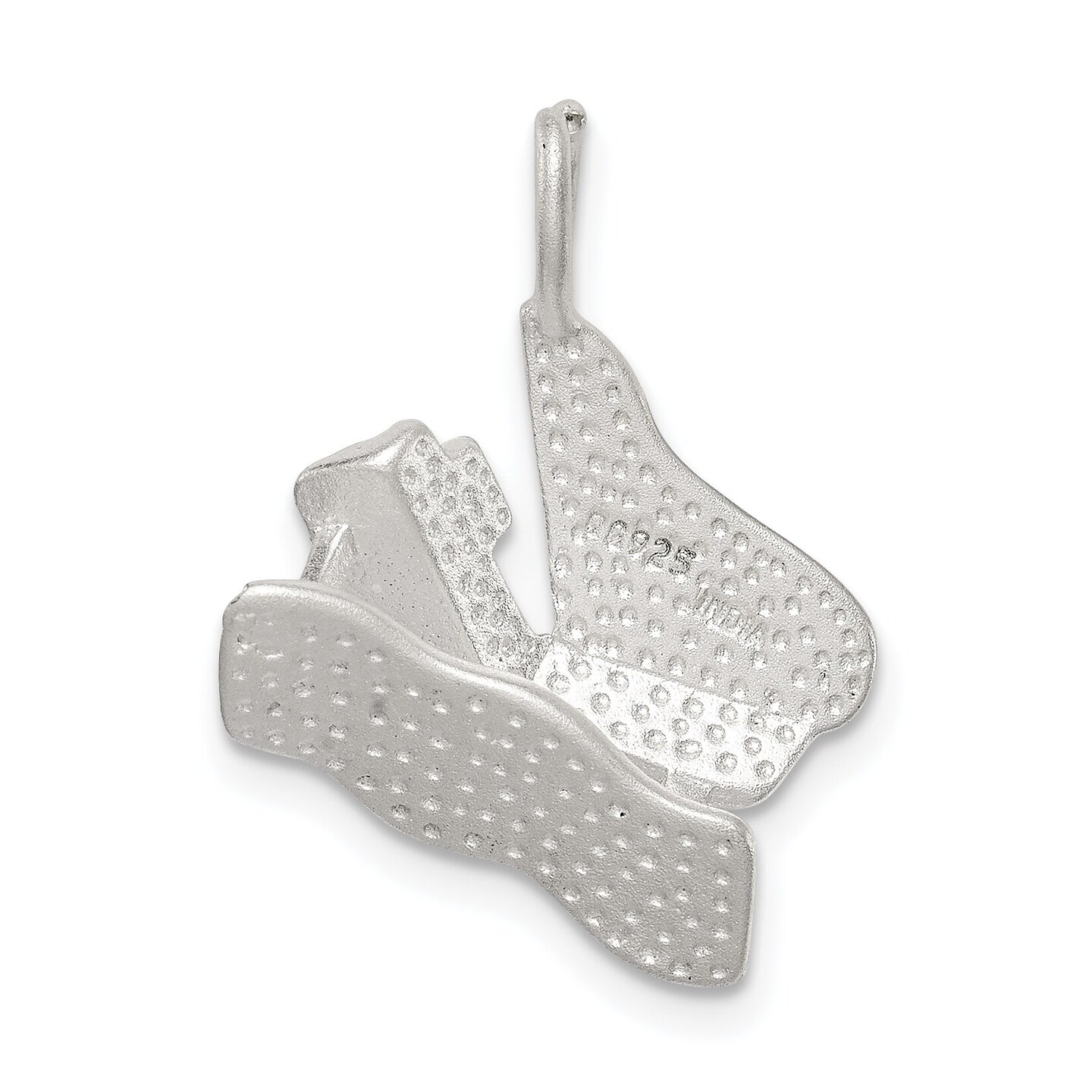 Sterling Silver Piano Charm Jewerly 19mm x 18mm