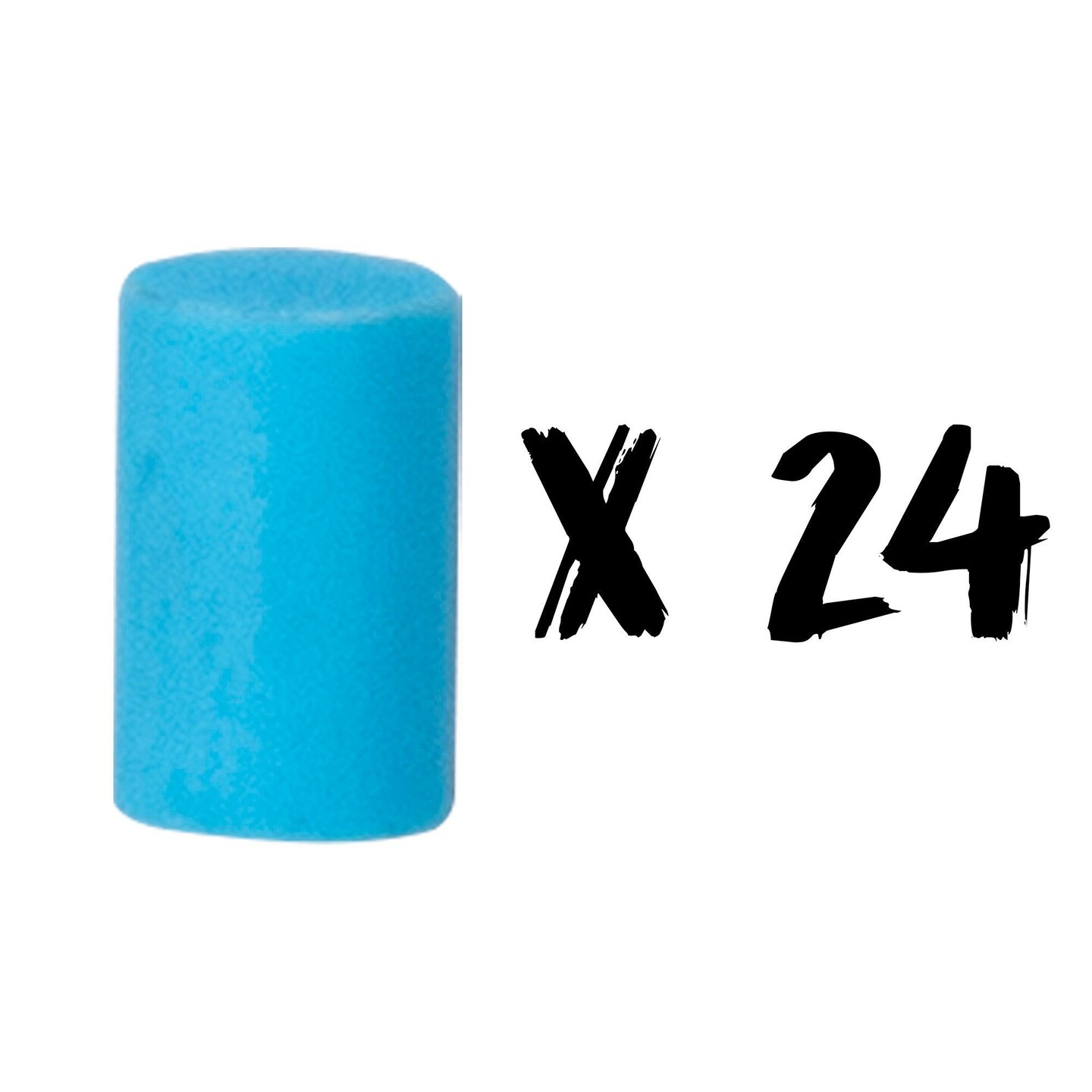 Pencil Erasers, Blue Eraser, 24 Pack, Rubber Erasers for Drawing Erasers  for Kid