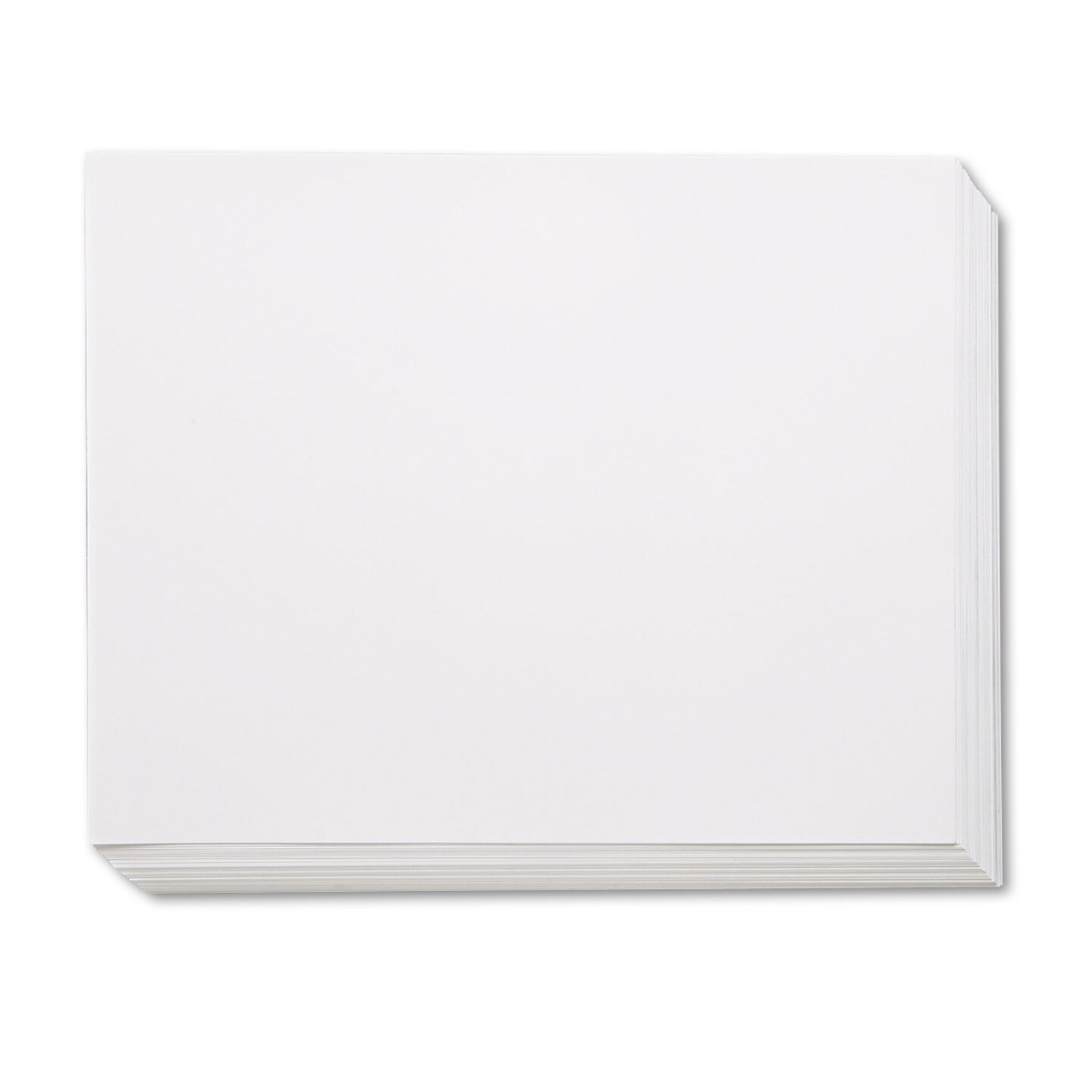Four-Ply Railroad Board, 22 x 28, Bright White, 100/Carton Four-Ply Railroad Board, 22 x 28, Bright White, 100/Carton