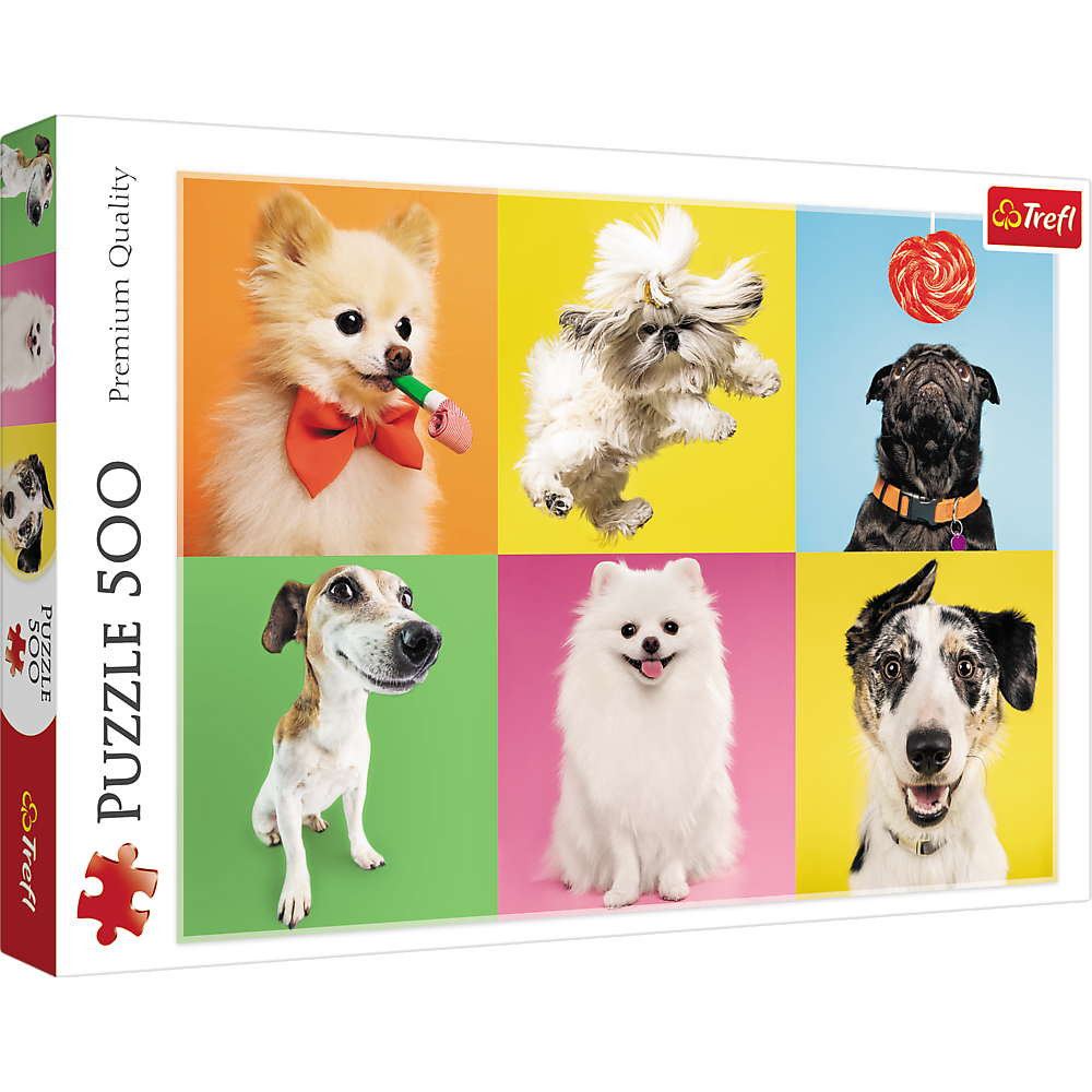 Puzzle Dog Breeds, 500 pieces