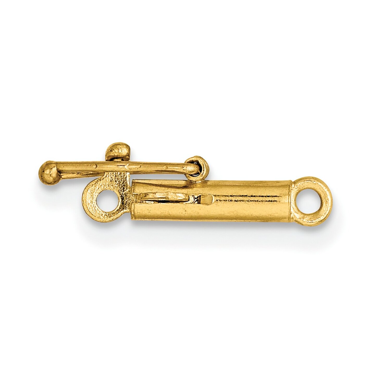 18K Gold Barrel Clasp