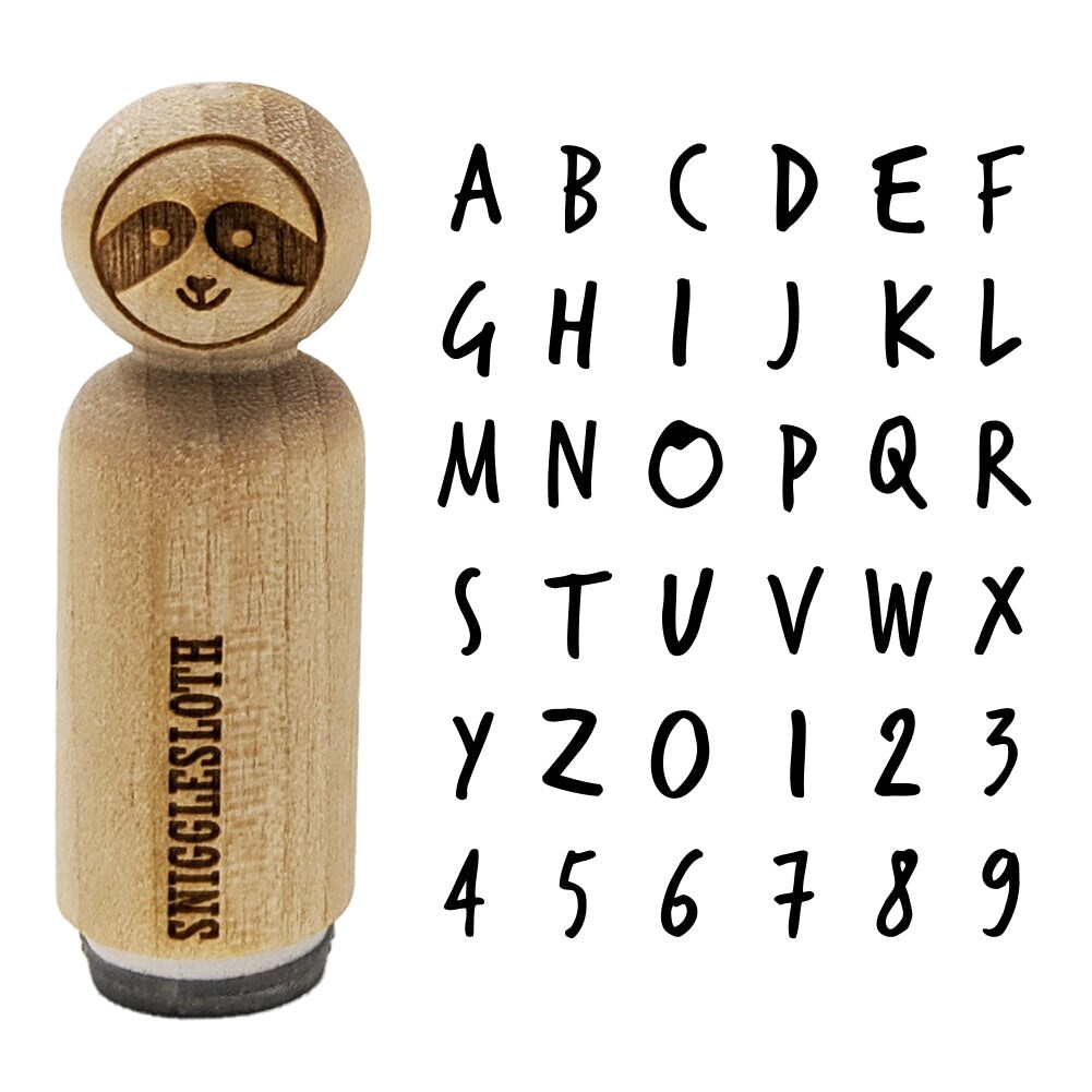  Rubber Stamp Numbers