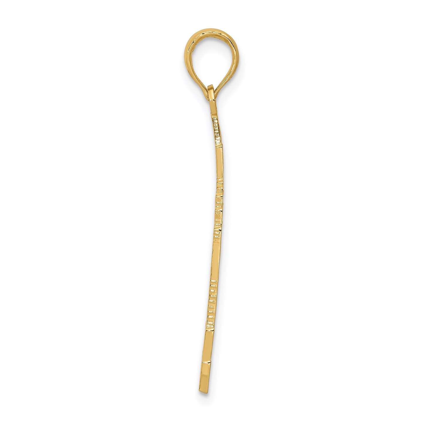 14K Gold Empire State Building Charm New York Pendant 32 X 8mm Jewerly