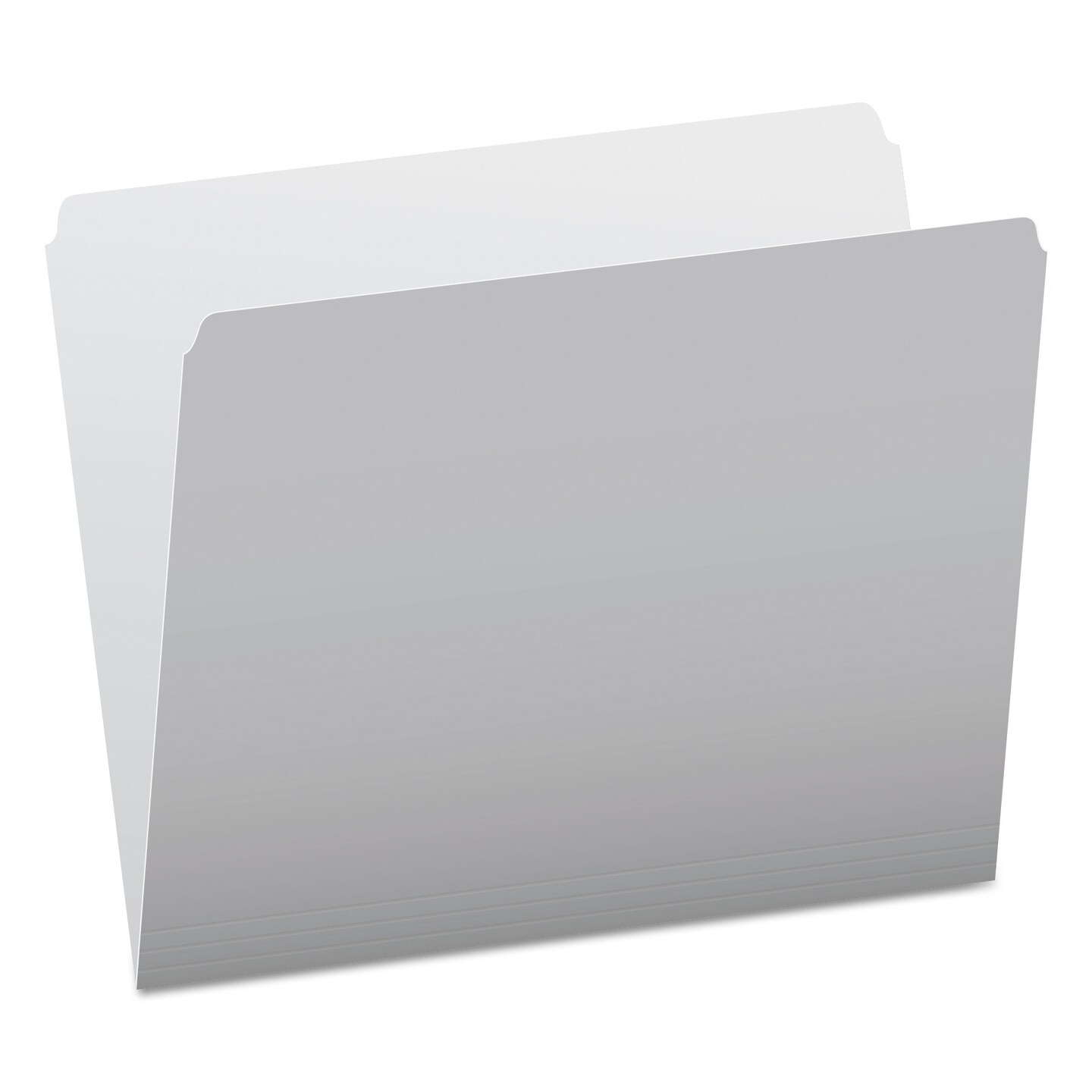 Colored File Folders, Straight Tabs, Letter Size, Gray/Light Gray, 100/Box Colored File Folders, Straight Tabs, Letter Size, Gray/Light Gray, 100/Box