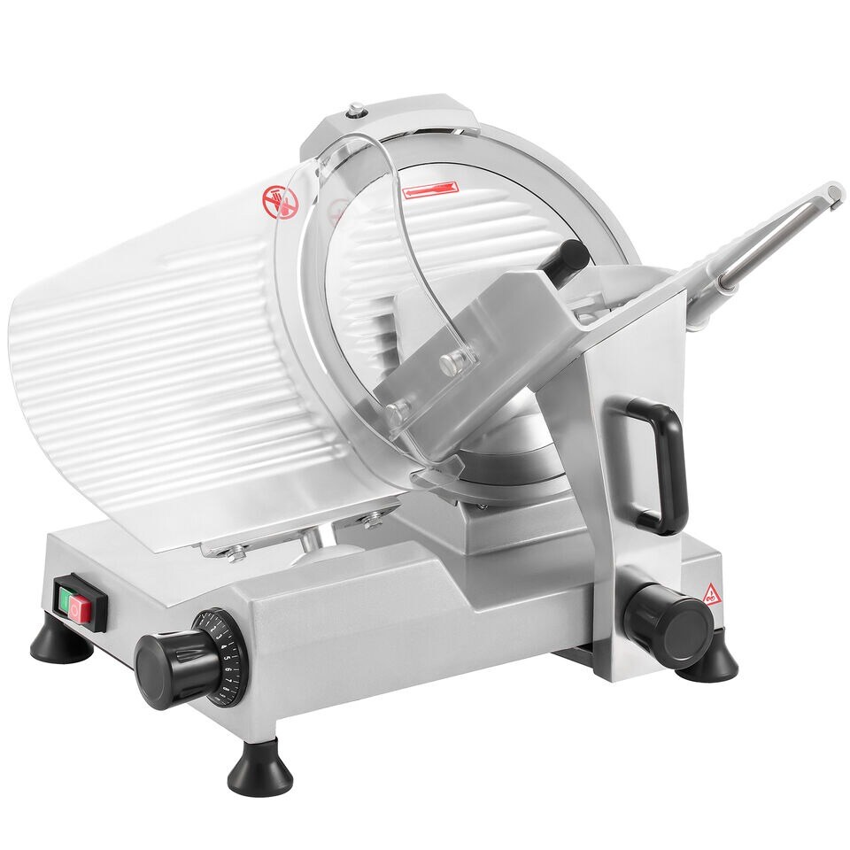 Wilprep Commercial Electric Meat Slicer 10 Food Cutter Deli Cheese 1600RPM