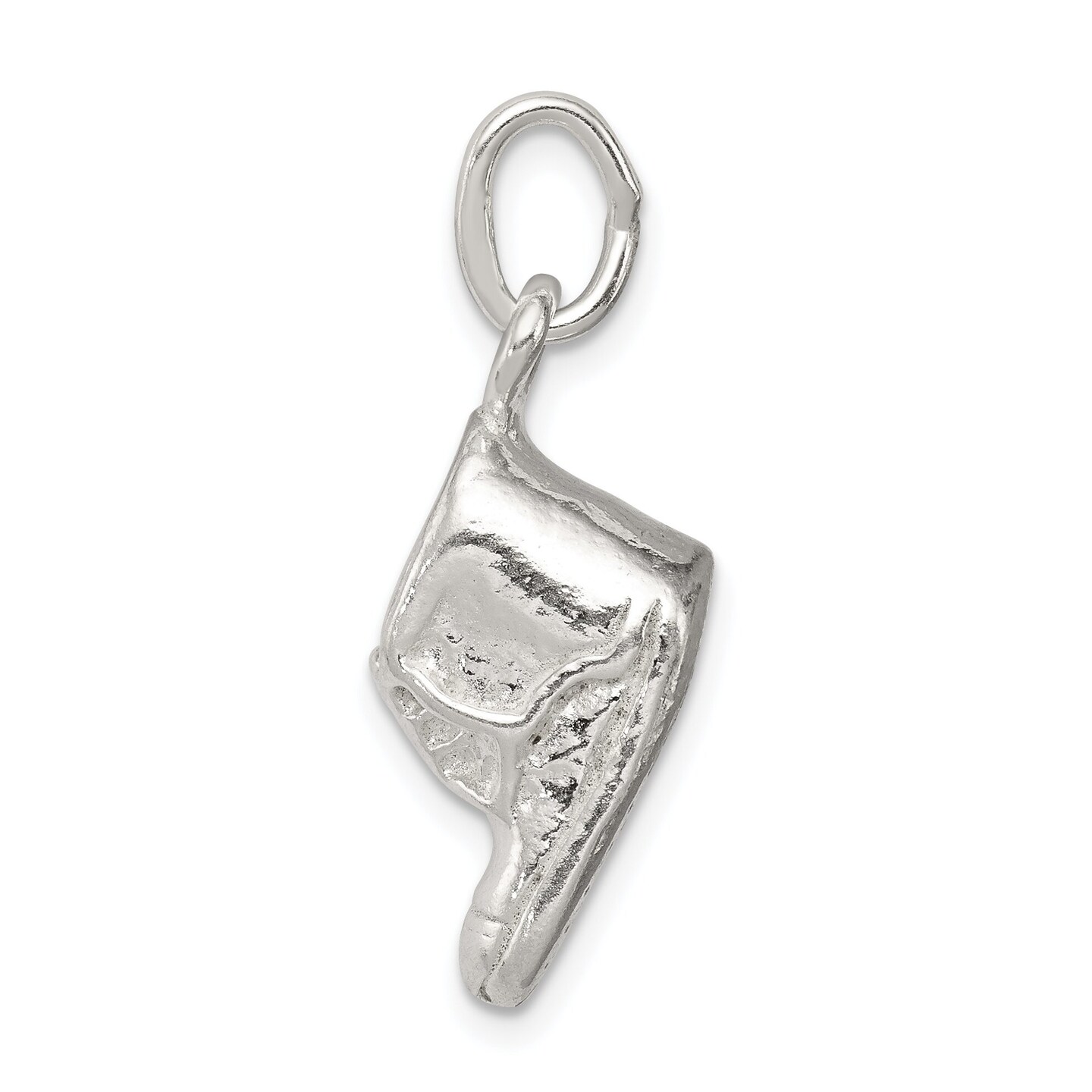 Sterling Silver Baby Shoe Charm Pendant Family Jewelry! 25mm x 11mm