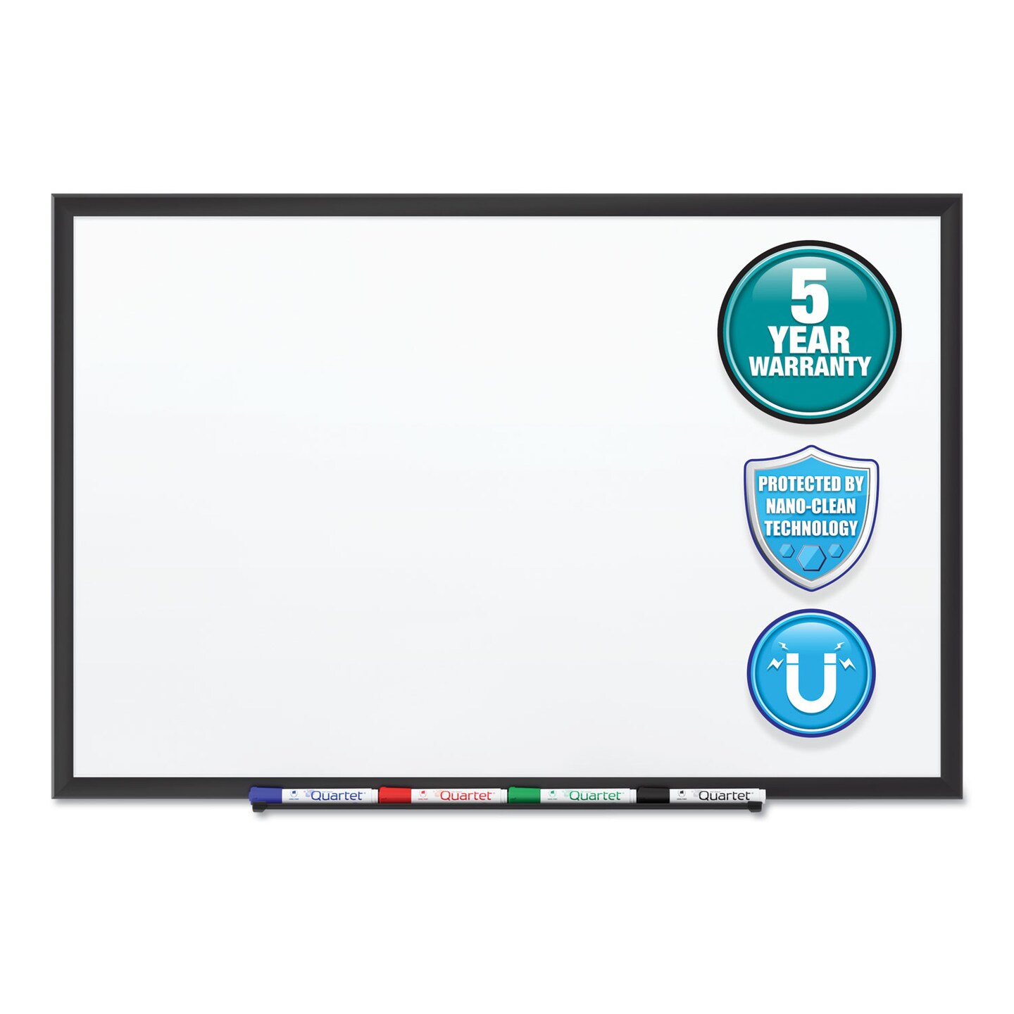 3'x2' Dry-Erase A-Frame Sign, Black