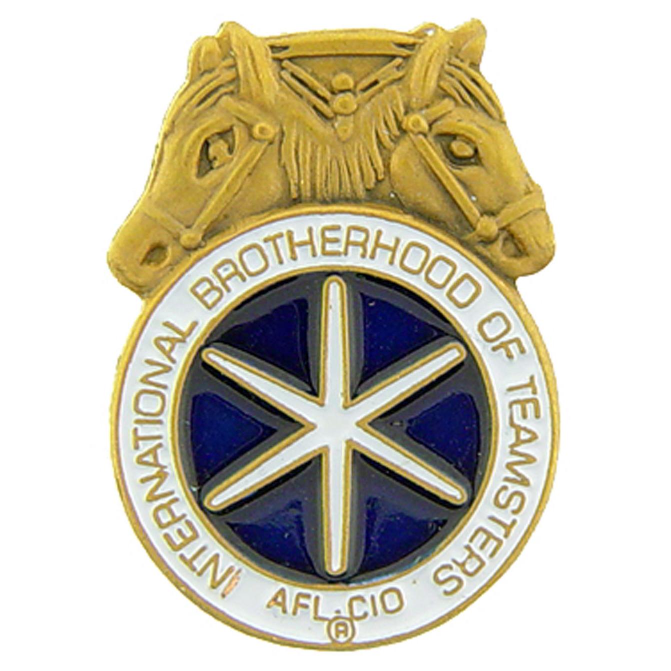 International Brotherhood of Teamsters Logo Pin 1&#x22;