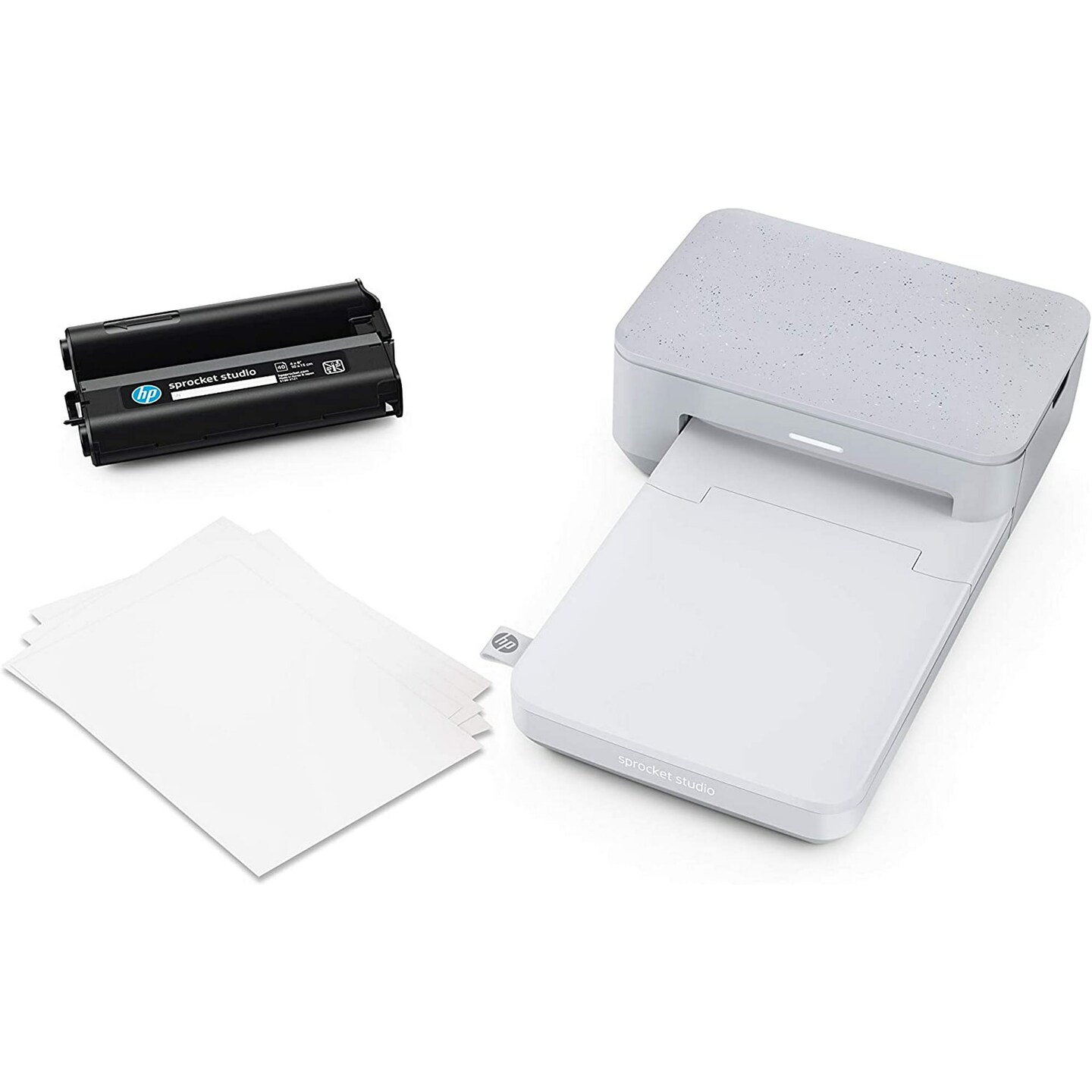 HP Sprocket Studio 4x6 Photo Paper (80 Sheets) &#x26; 2 Cartridges for HP Sprocket Studio Printer