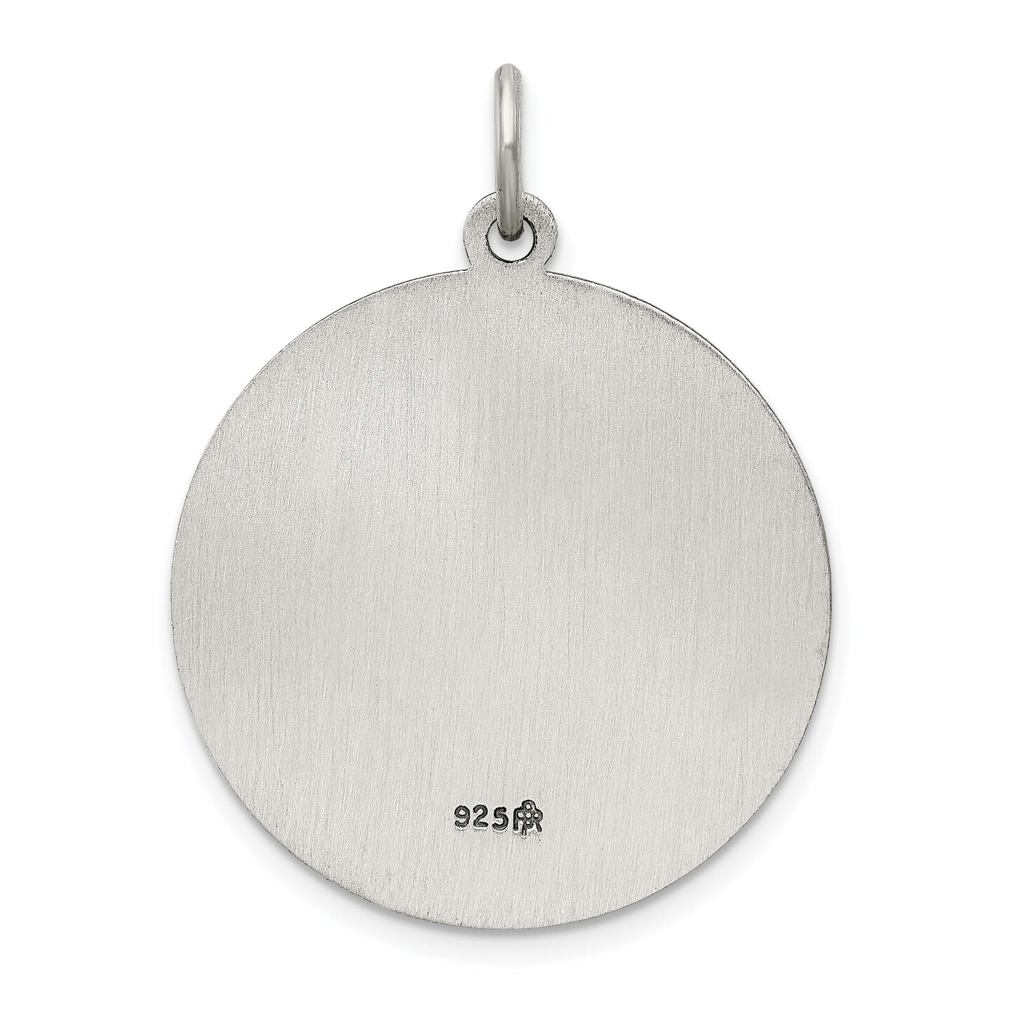 Sterling Silver Saint Florian Medal