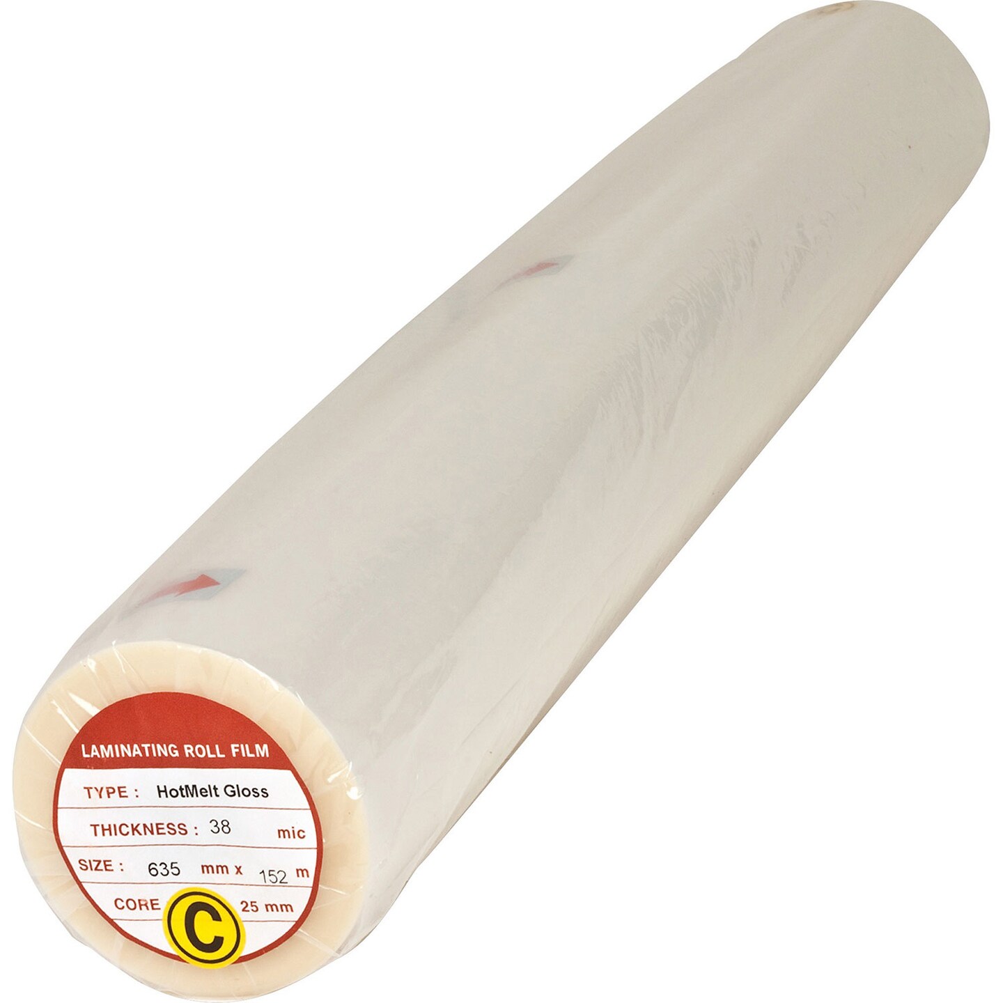 Business Source Laminate Roll 1 Core 1.5Mil 25 x 500 2/RL Clear