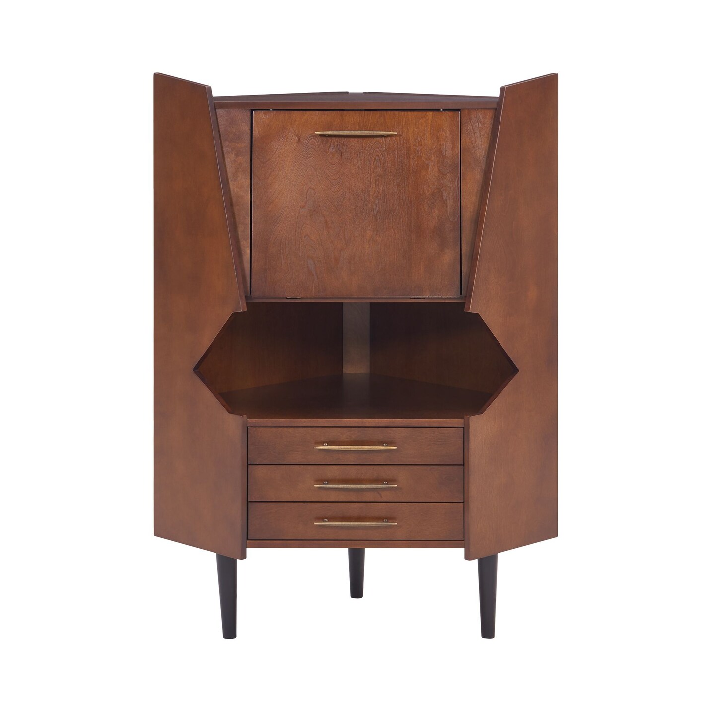 Southern enterprises corner bar cabinet deals