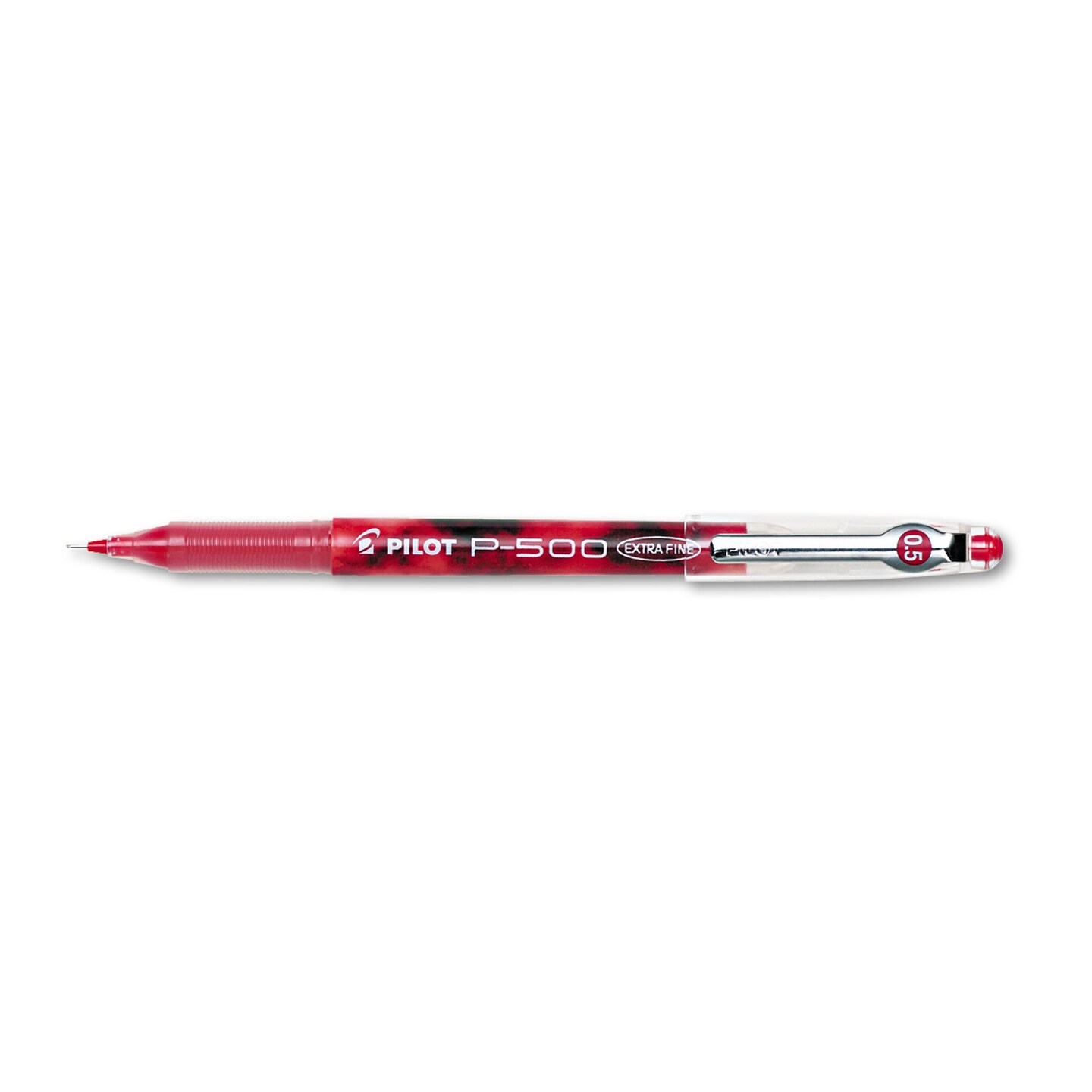 Precise P-500 Gel Pen, Stick, Extra-Fine 0.5 mm, Red Ink, Red Barrel, Dozen Precise P-500 Gel Pen, Stick, Extra-Fine 0.5 mm, Red Ink, Red Barrel, Dozen