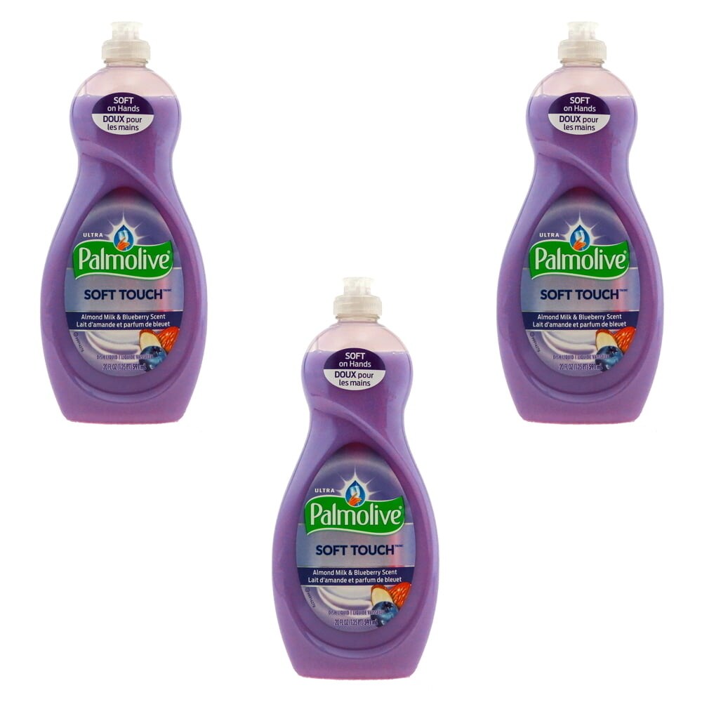 Palmolive ULTRA DISH LIQUID ALMOND MILK and BLUEBERRY 591ml (Pack of 3)