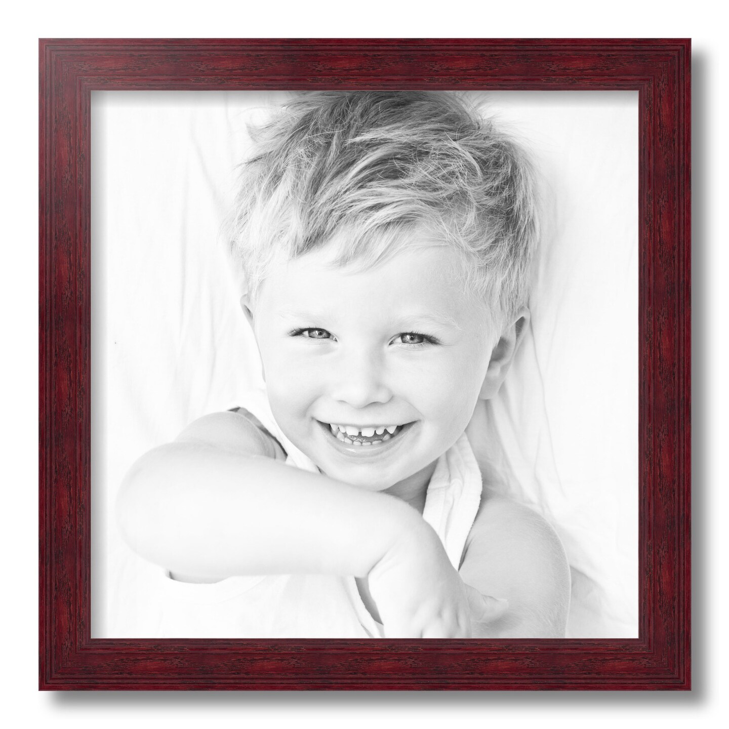 ArtToFrames 16x16 Inch Picture Frame, This 1.50 Inch Custom Wood Poster Frame is Available in Multiple Colors, Great for Your Art or Photos - Comes with Regular Glass and Foam Backing 3/16 inch (V-78238-16x16)