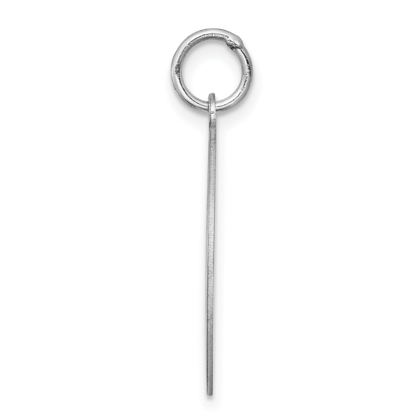 Sterling Silver Weimaraner Disc Charm Pendant Jewelry 26mm x 19mm