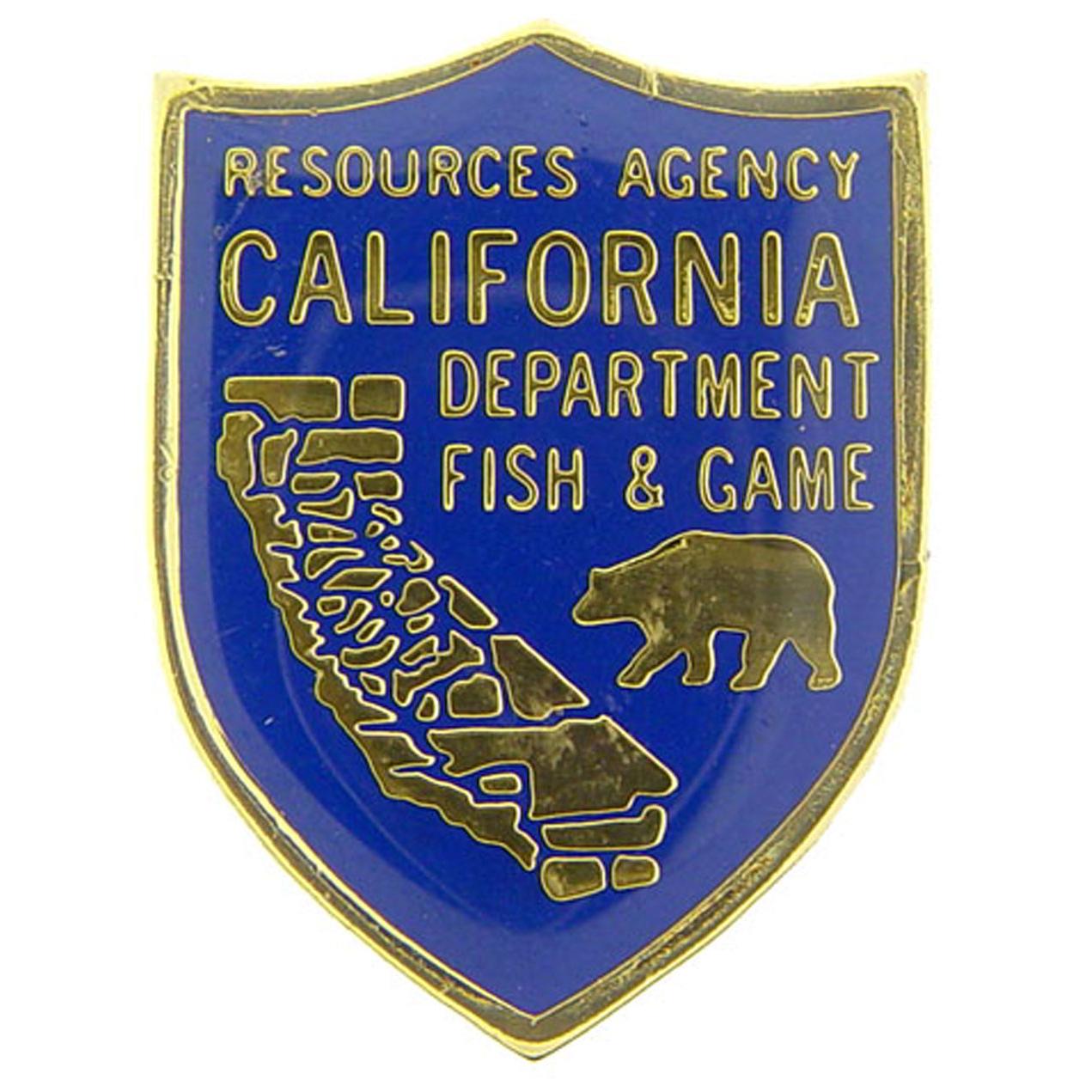 California Department of Fish &#x26; Game Pin 1&#x22;