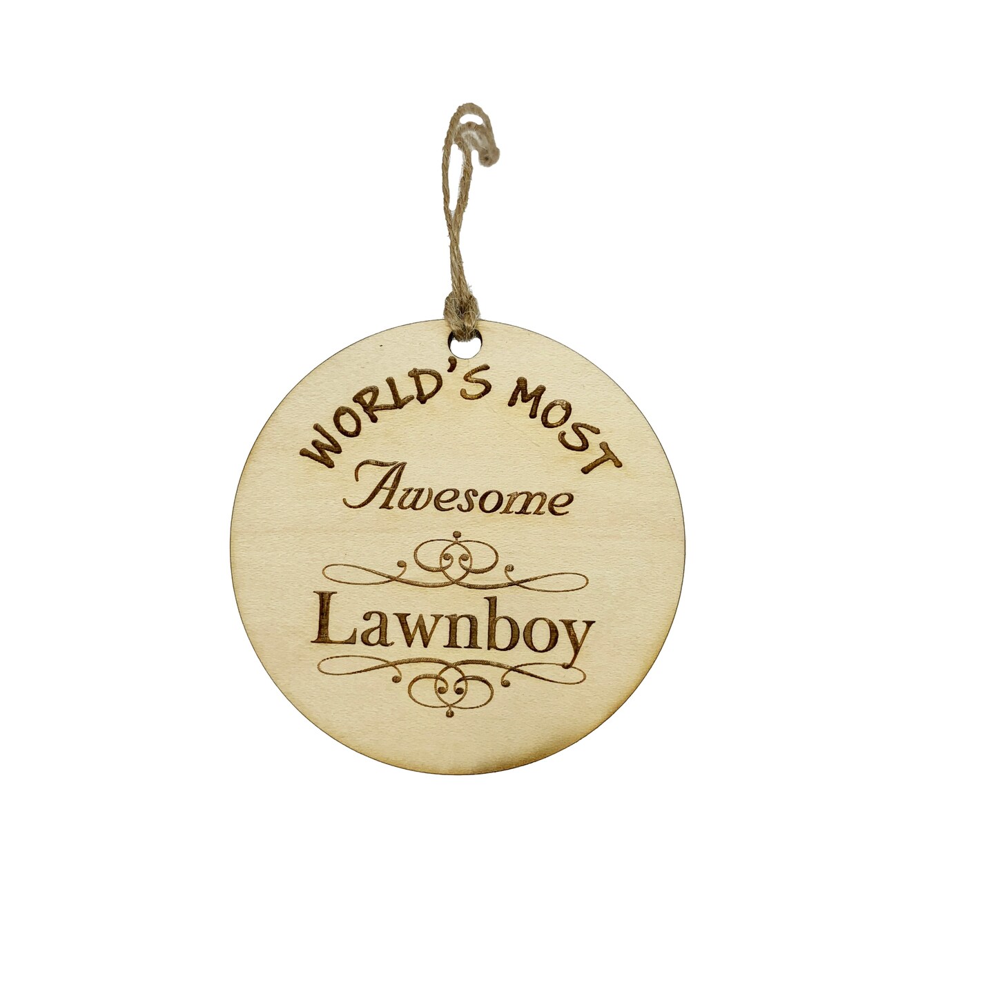 Worlds most Awesome Lawnboy - Ornament