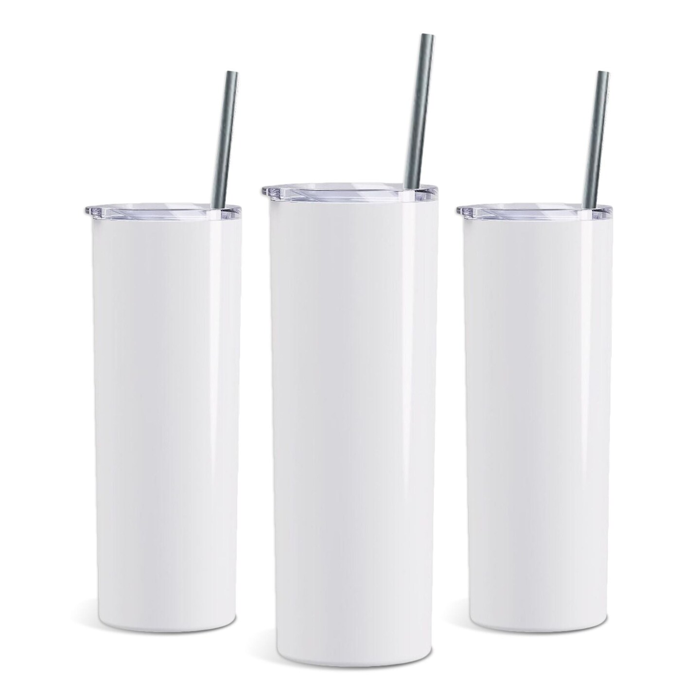 Micellwuu 24 Pack Sublimation Tumblers Bulk 20 oz Skinny Straight，Stainless  Steel Sublimation Blanks…See more Micellwuu 24 Pack Sublimation Tumblers
