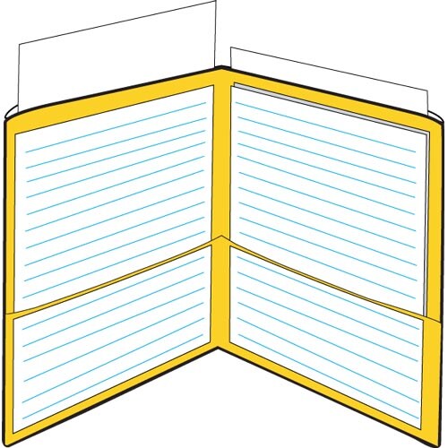 2-Pocket Folders - Durable, Archival Plastic - Made in U.S.A - Girl Power!