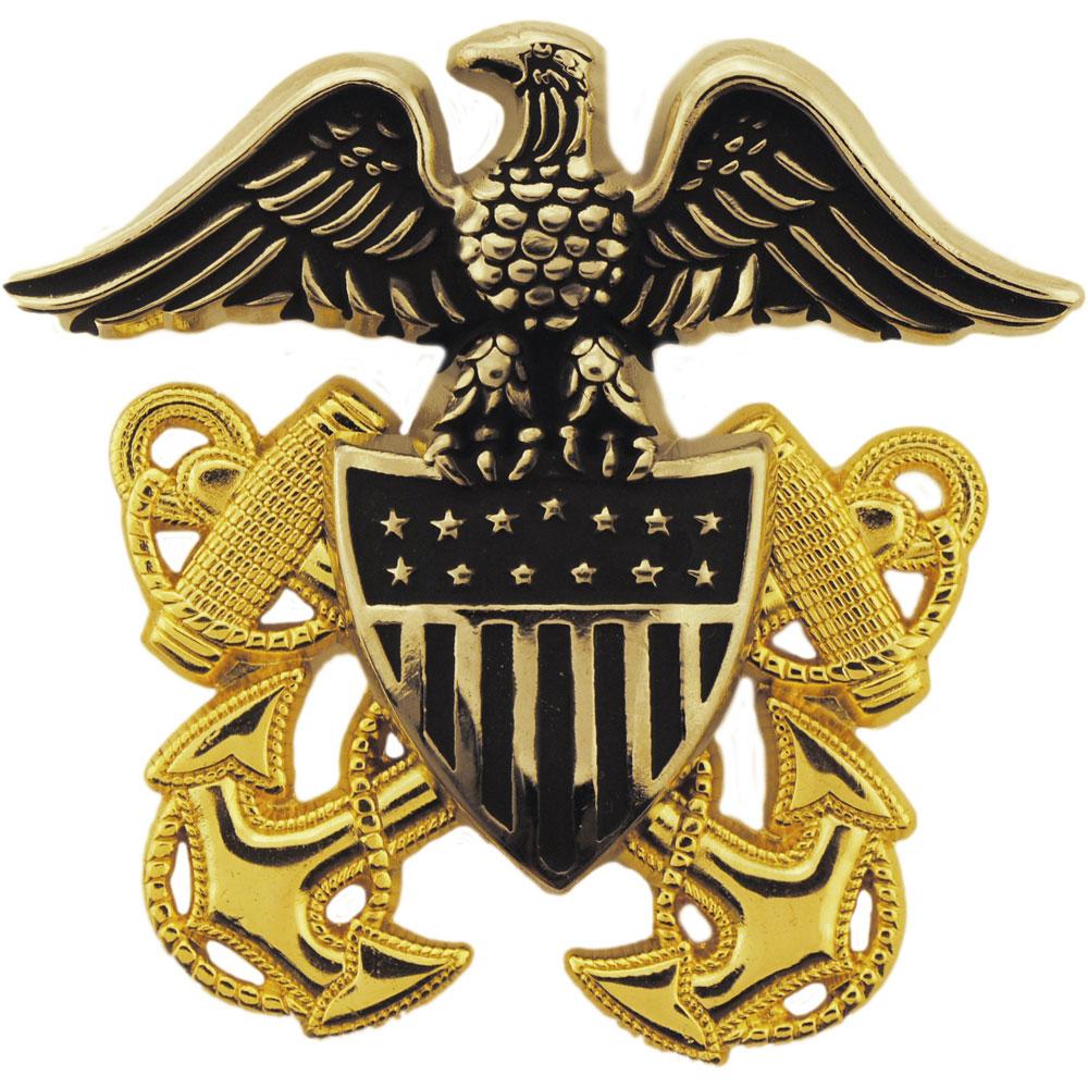 U.S. Navy Officer Pin 2 1/2&#x22;