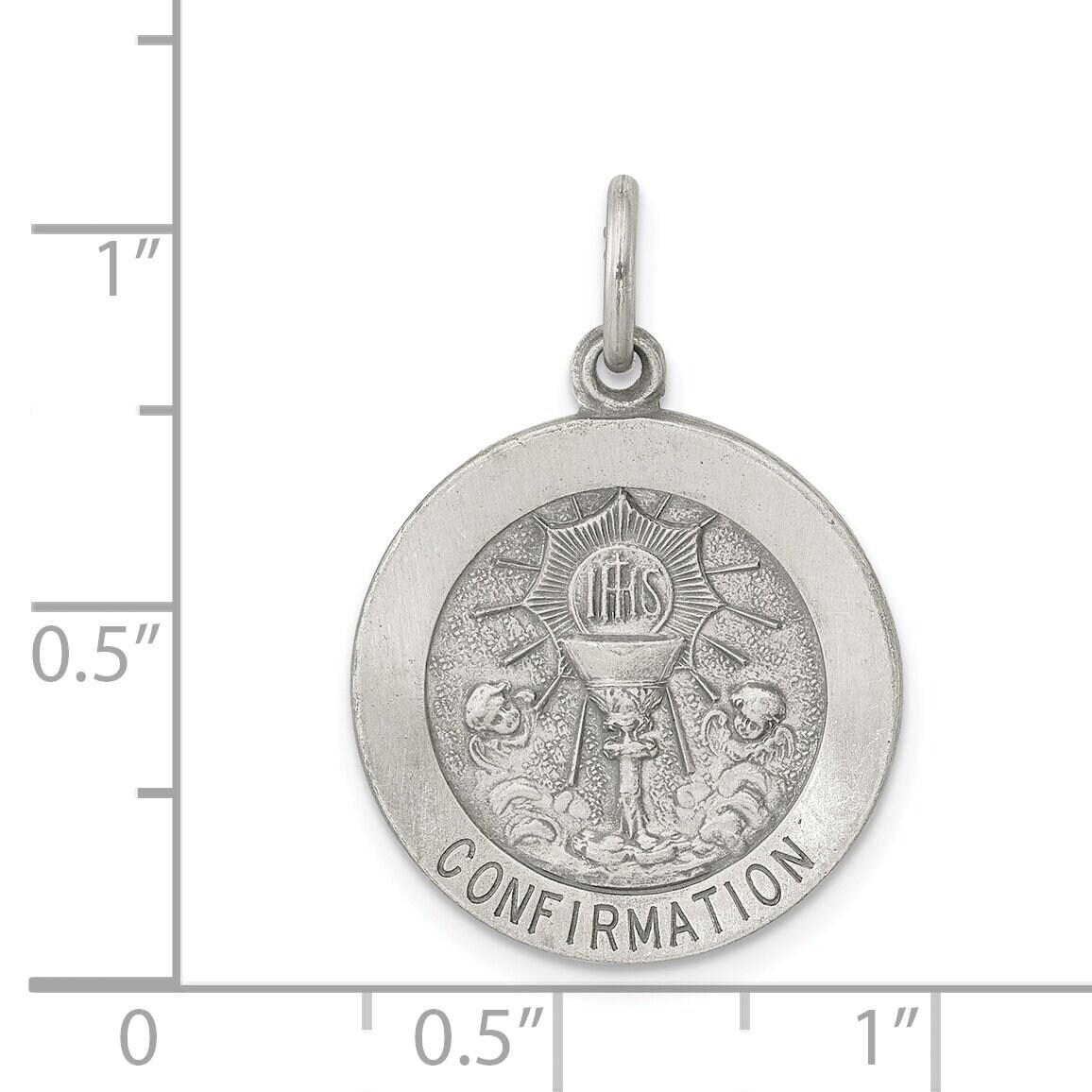 Sterling Silver Confirmation Medal