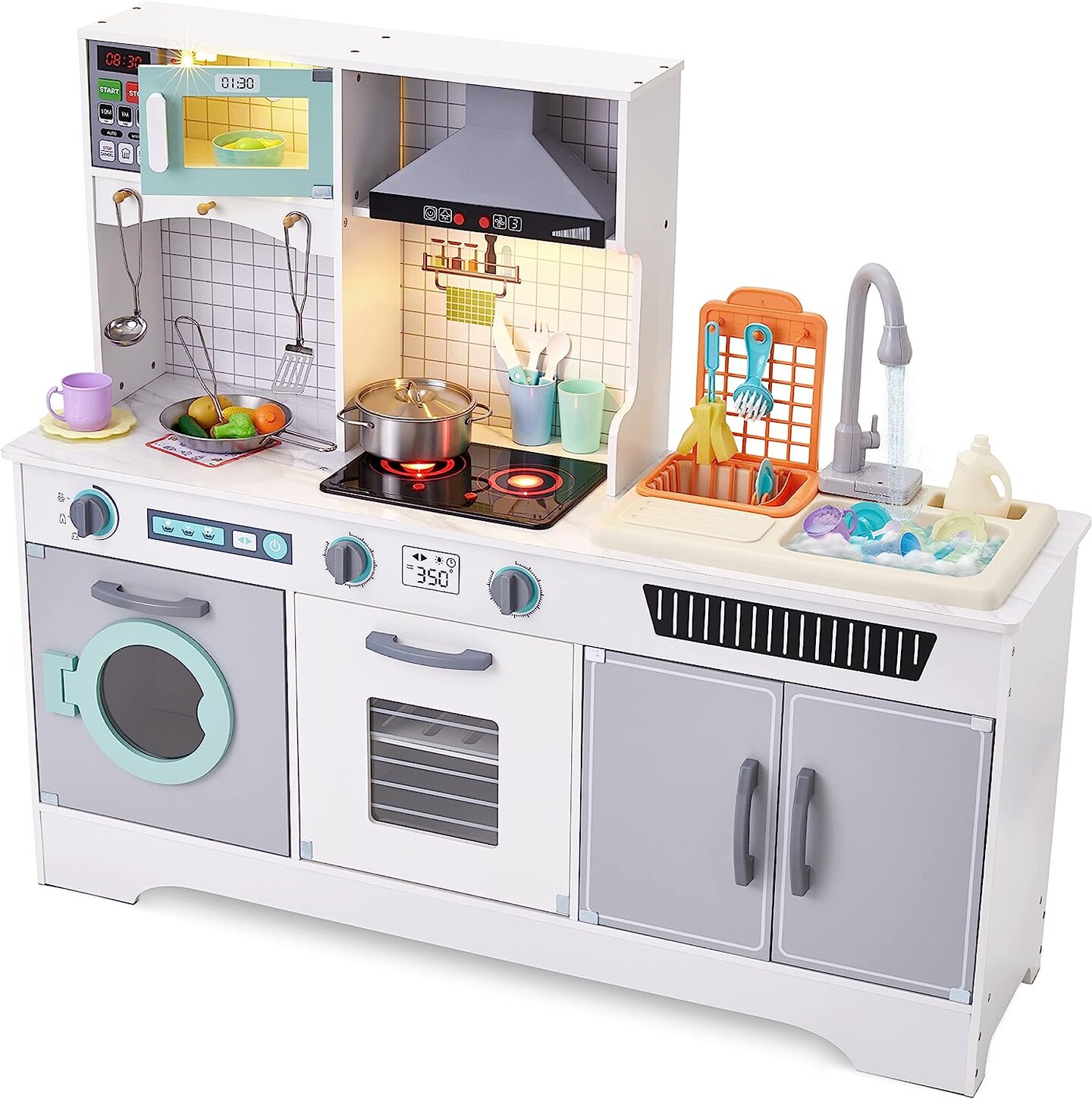 Lil Jumbl kitchen set for kids Compact Interactive Play Kitchen