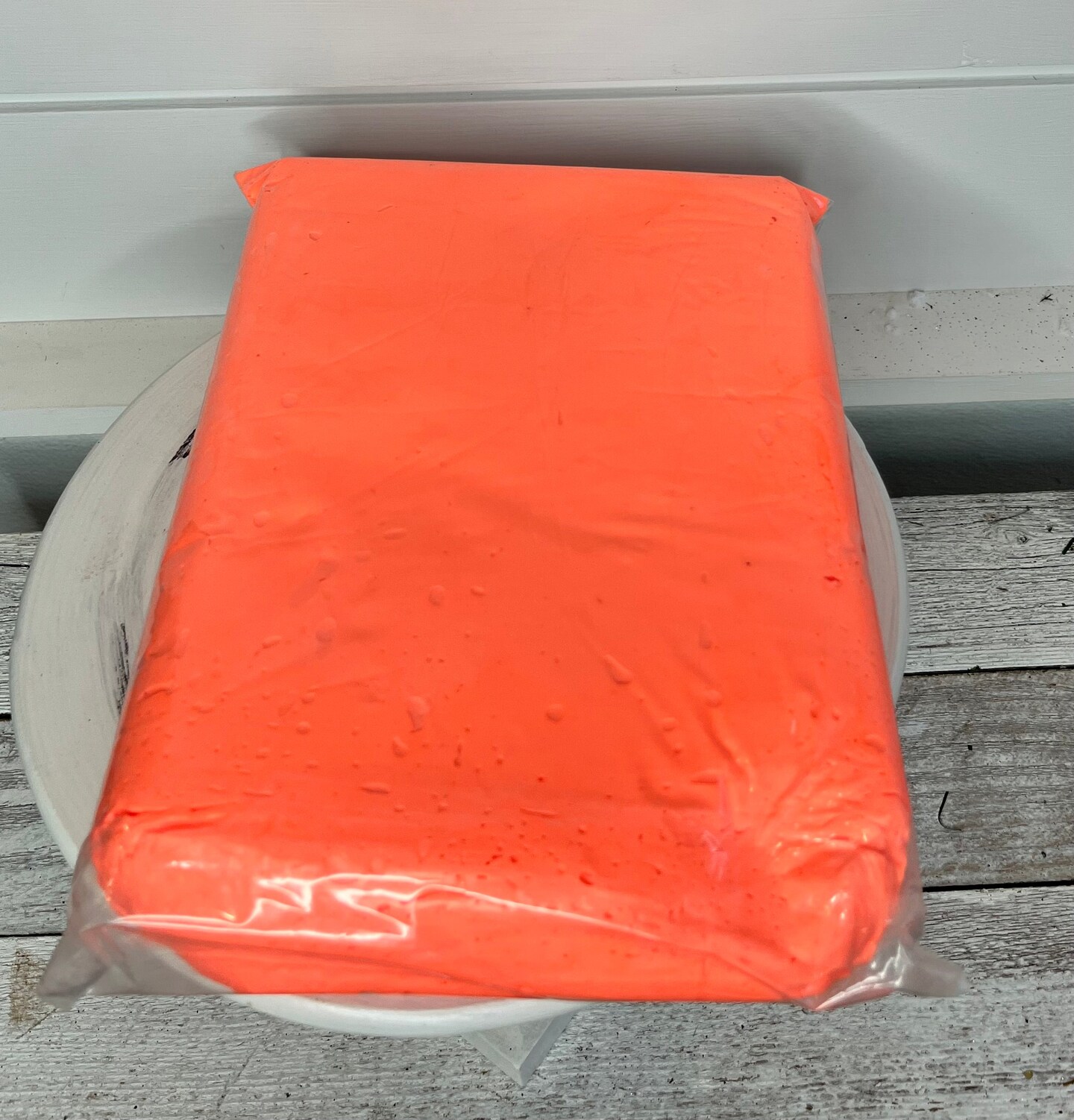 Tangerine (Orange) Air Dry Lightweight Foam Clay