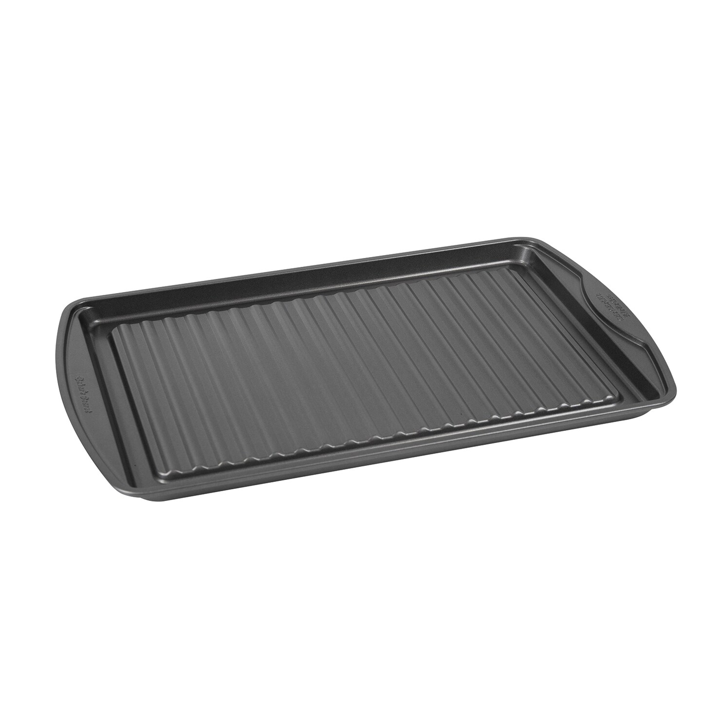 Baker&#x27;s Secret Nonstick Grill Pan for Oven 17.5&#x22; x 11&#x22;, Carbon Steel Oven Grill Skillet with Premium Food-Grade Coating, Non-stick Grill Pan, Roasting Baking Supplies - Classic Collection