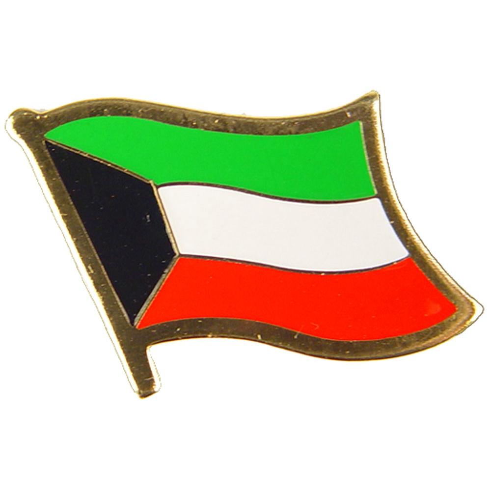 Kuwait Flag Pin 1&#x22;