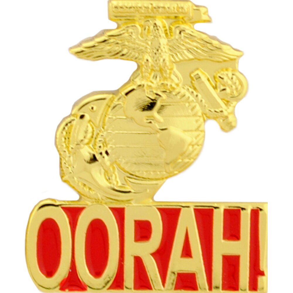 EagleEmblems P12194 Pin-USMC,Oorah EGA (1.125&#x27;&#x27;)