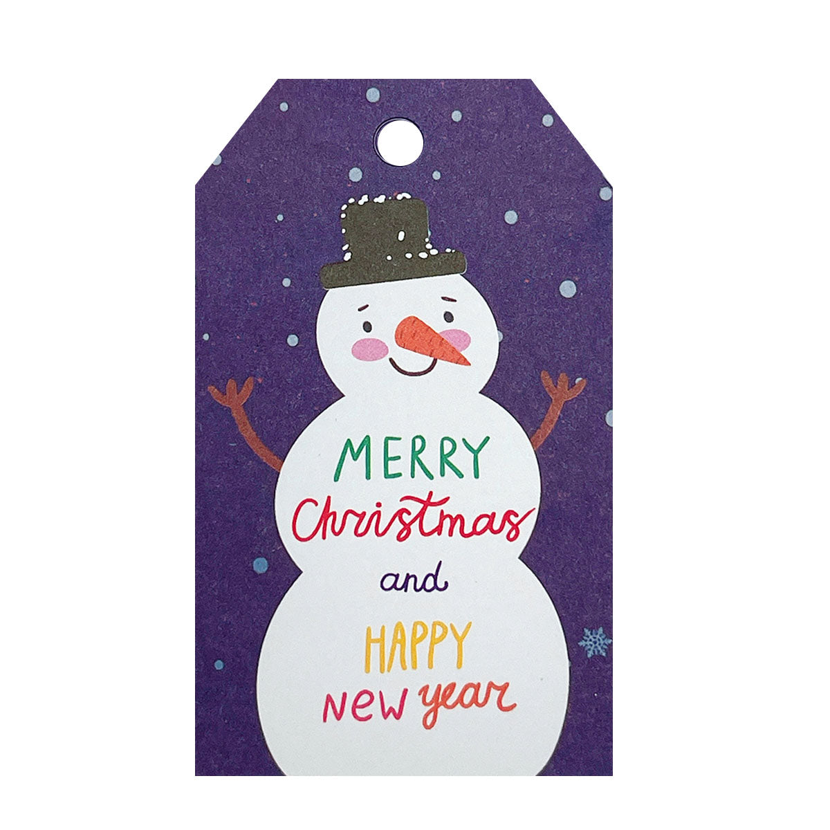 Wrapables Christmas Holiday Gift Tags/Kraft Paper Hang Tags for Gift-Wrapping, Labelling, Package Decoration (50pcs)