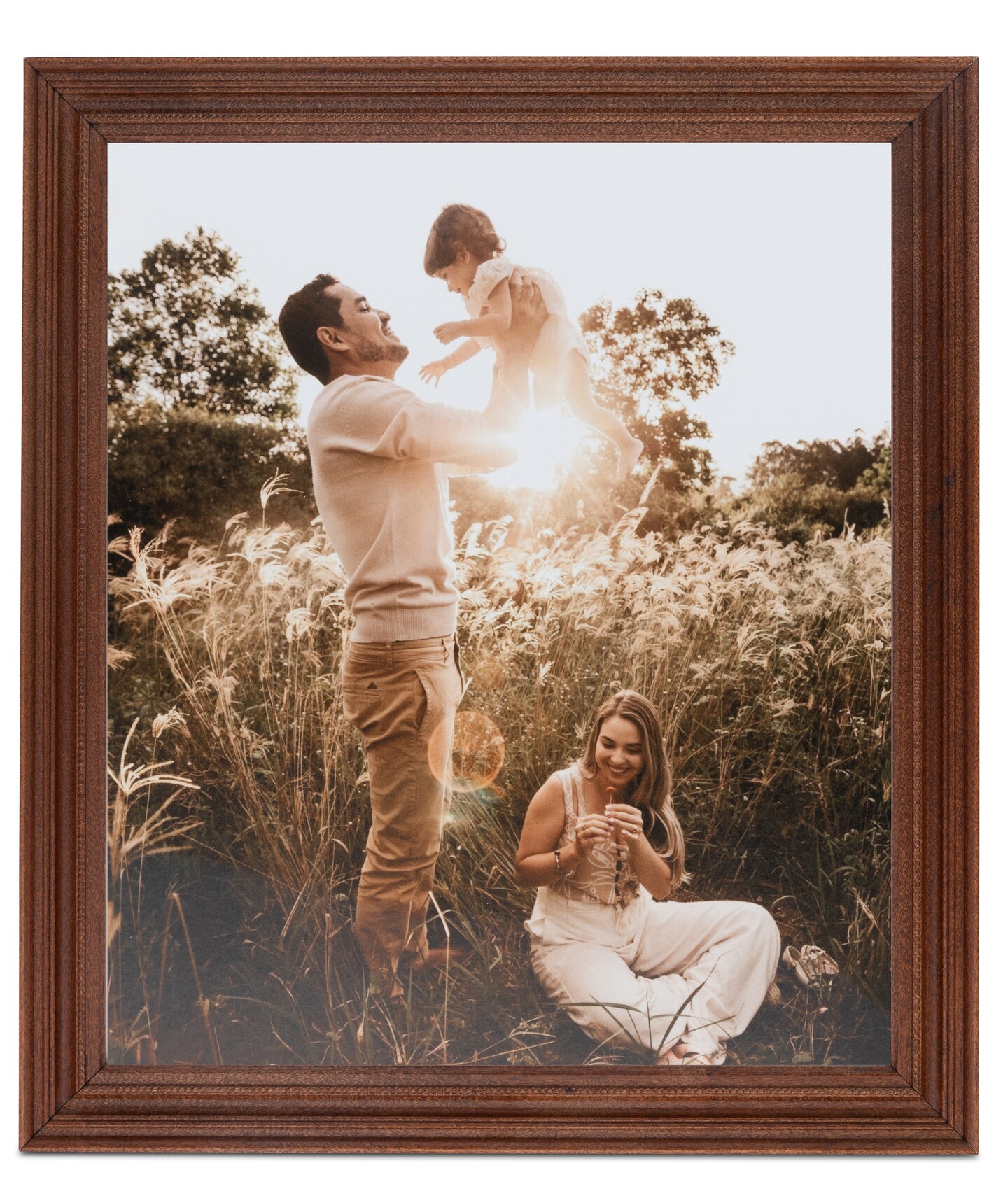 thumbnail image 2 of ArtToFrames 17x25 Inch Honey Picture Frame, Brown Wood Poster Frame 2 of 13
