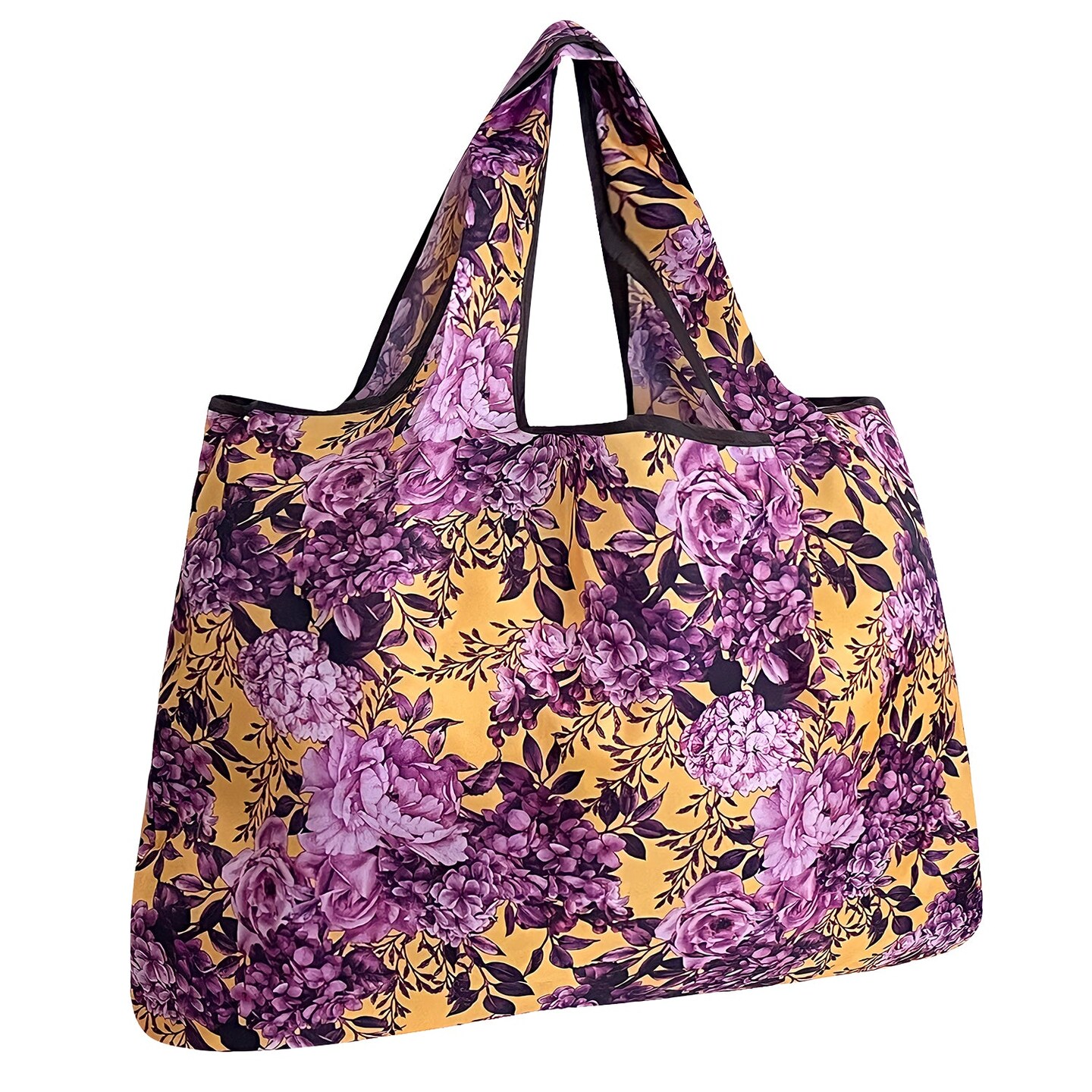 Wrapables Large Foldable Tote Nylon Reusable Grocery Bags