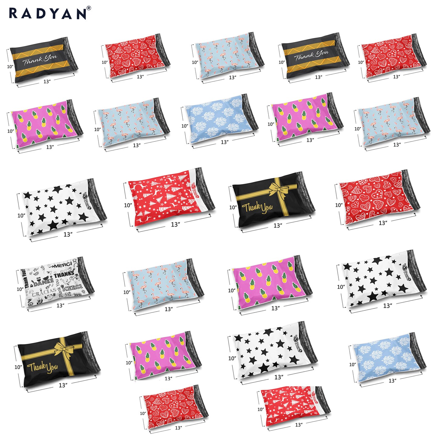 Poly Bag Mailer Envelopes Custome envelopes | RADYAN&#xAE;