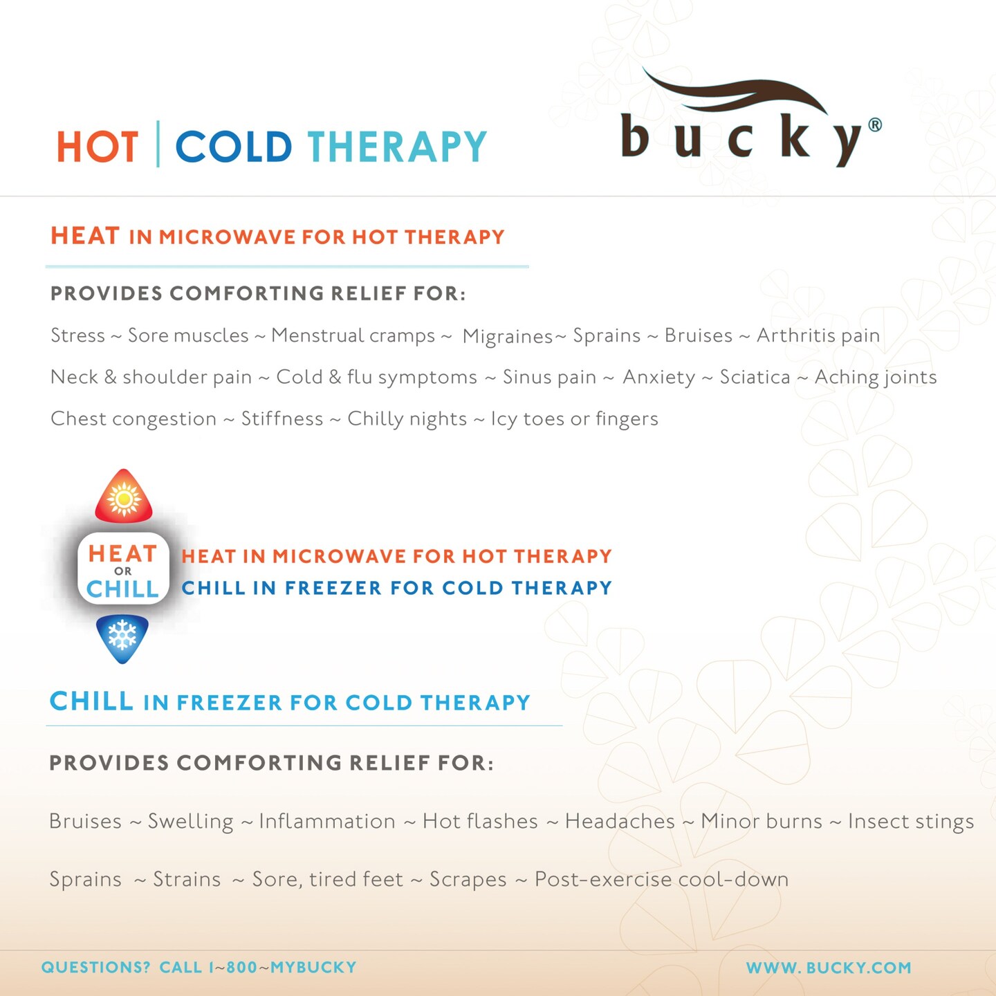 Hot/Cold Eye Mask - Mocha
