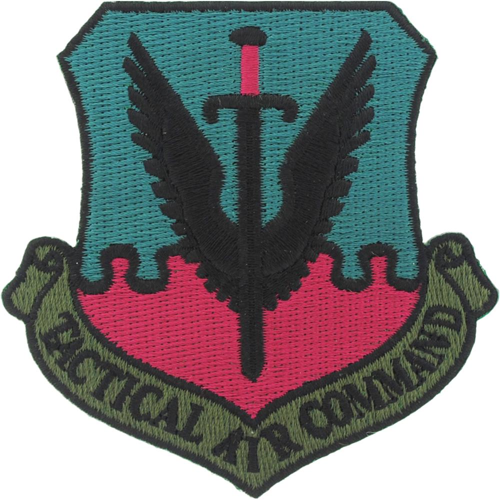 U.S. Air Force Tactical Air Command Patch Green 3&#x22;