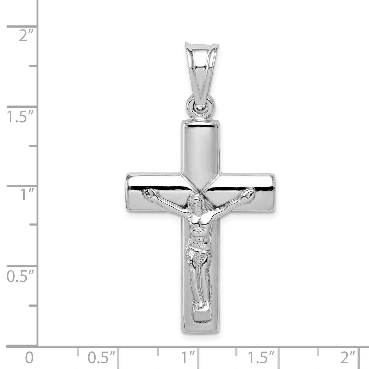 Sterling Silver Crucifix Pendant Jewerly