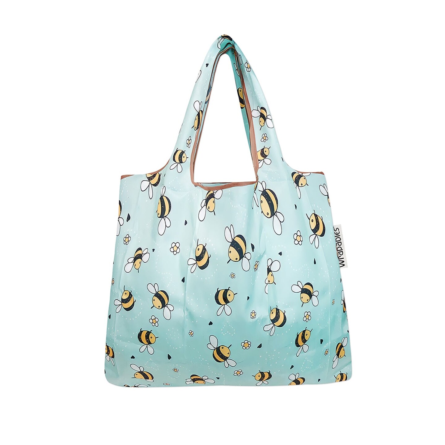 Wrapables Small Foldable Tote Nylon Reusable Grocery Bags