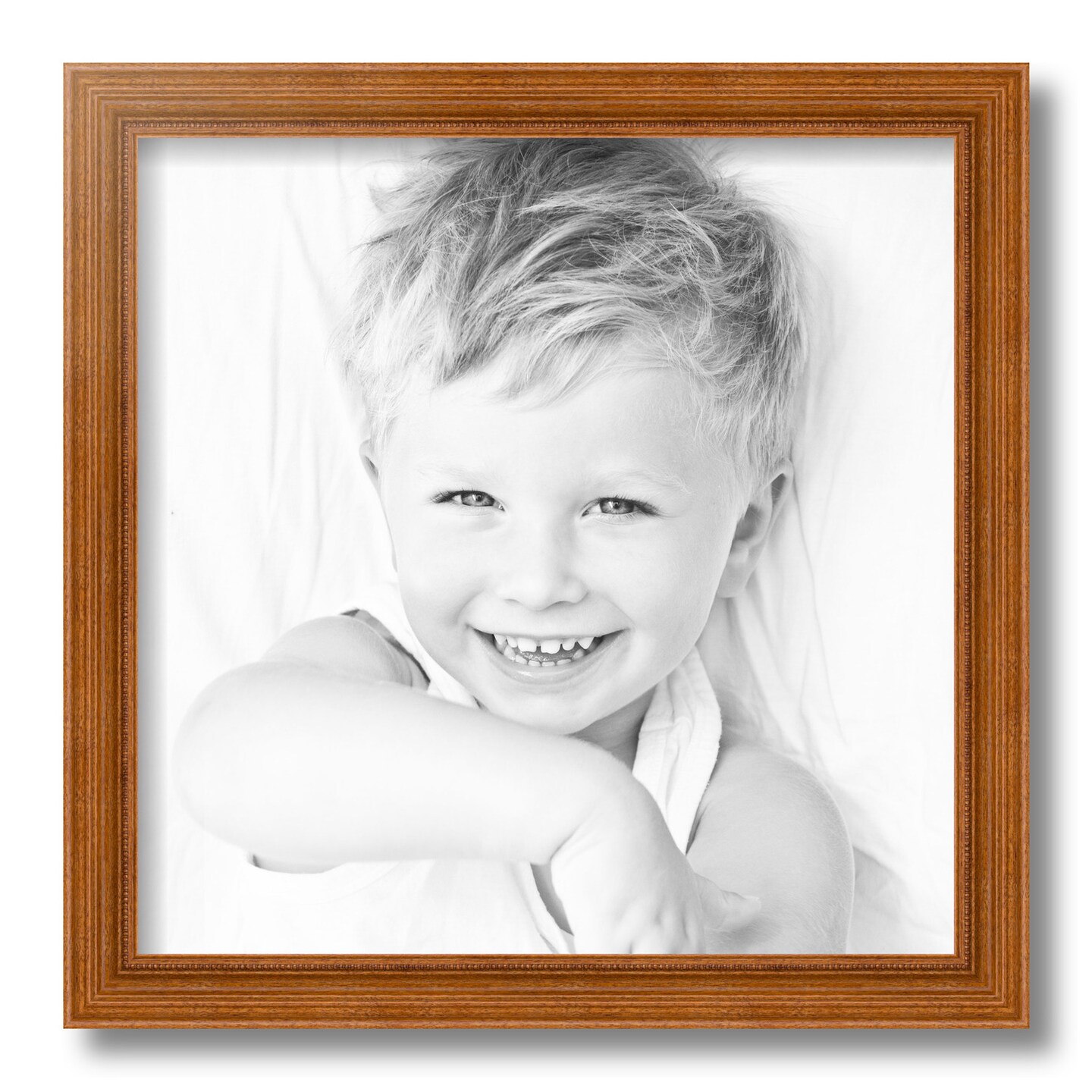 ArtToFrames 14x14 Inch Picture Frame, This 1.25 Inch Custom Wood Poster Frame is Available in Multiple Colors, Great for Your Art or Photos - Comes with Regular Glass and Foam Backing 3/16 inch (V-81375-14x14)