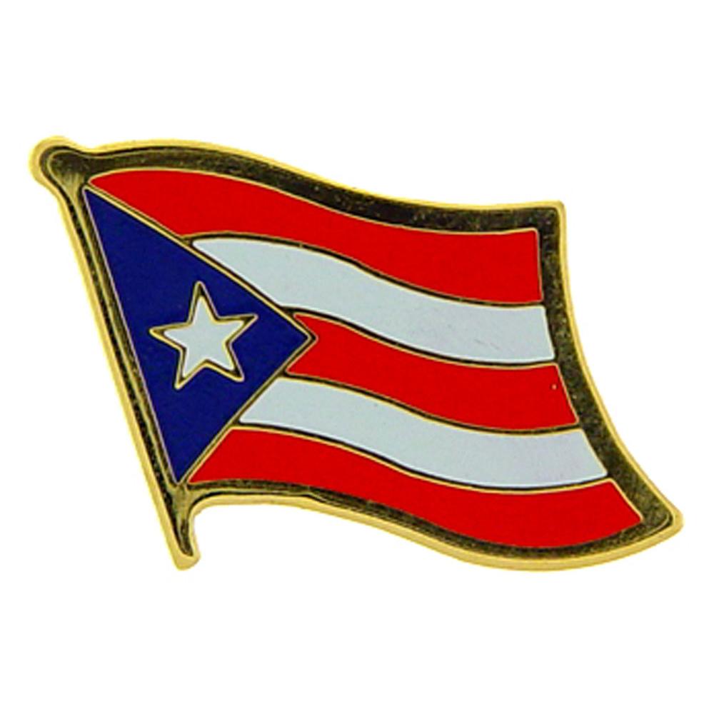 Puerto Rico Flag Pin 1&#x22;