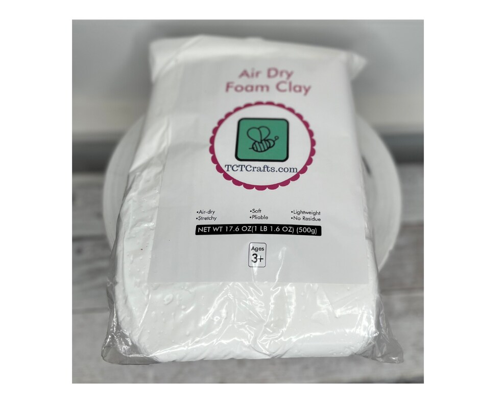 White Air Dry Clay Dough (85g/3oz) – FLOR NY ATELIER
