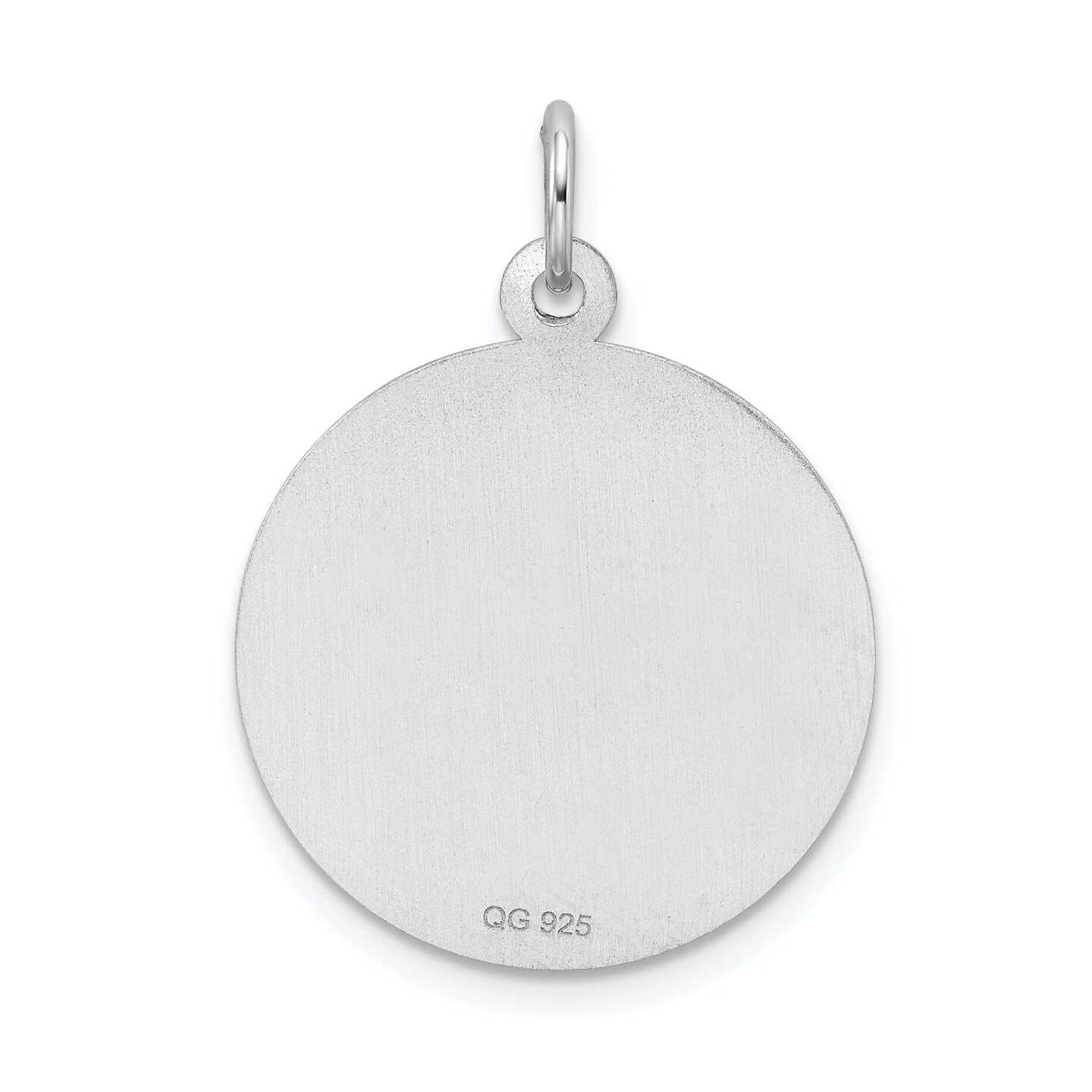 Sterling Silver Happy Anniversary Engravable Charm