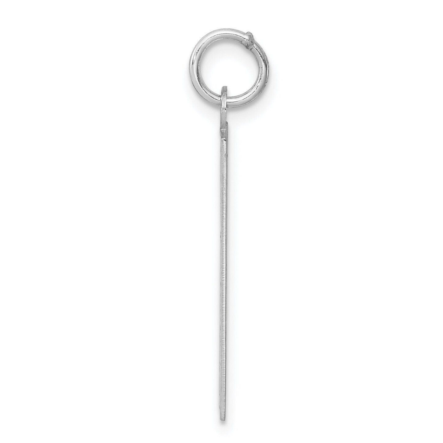 Sterling Silver Bingo Card Pendant Charm Jewelry 27mm x 18mm