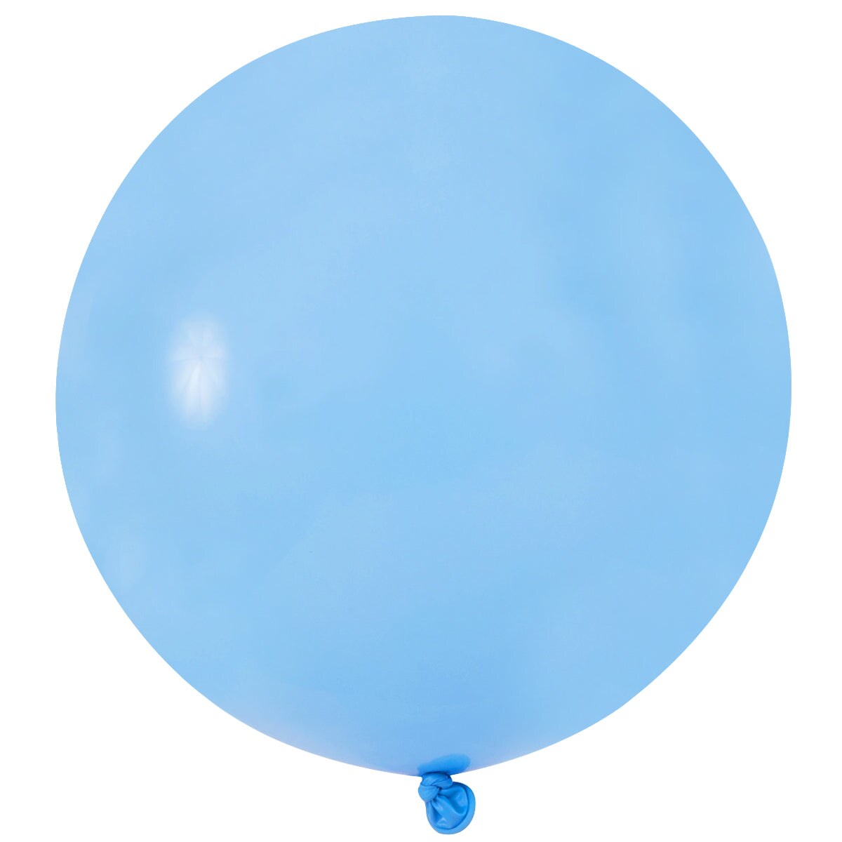 Wrapables 18 Inch Latex Balloons (10 Pack), Sky Blue
