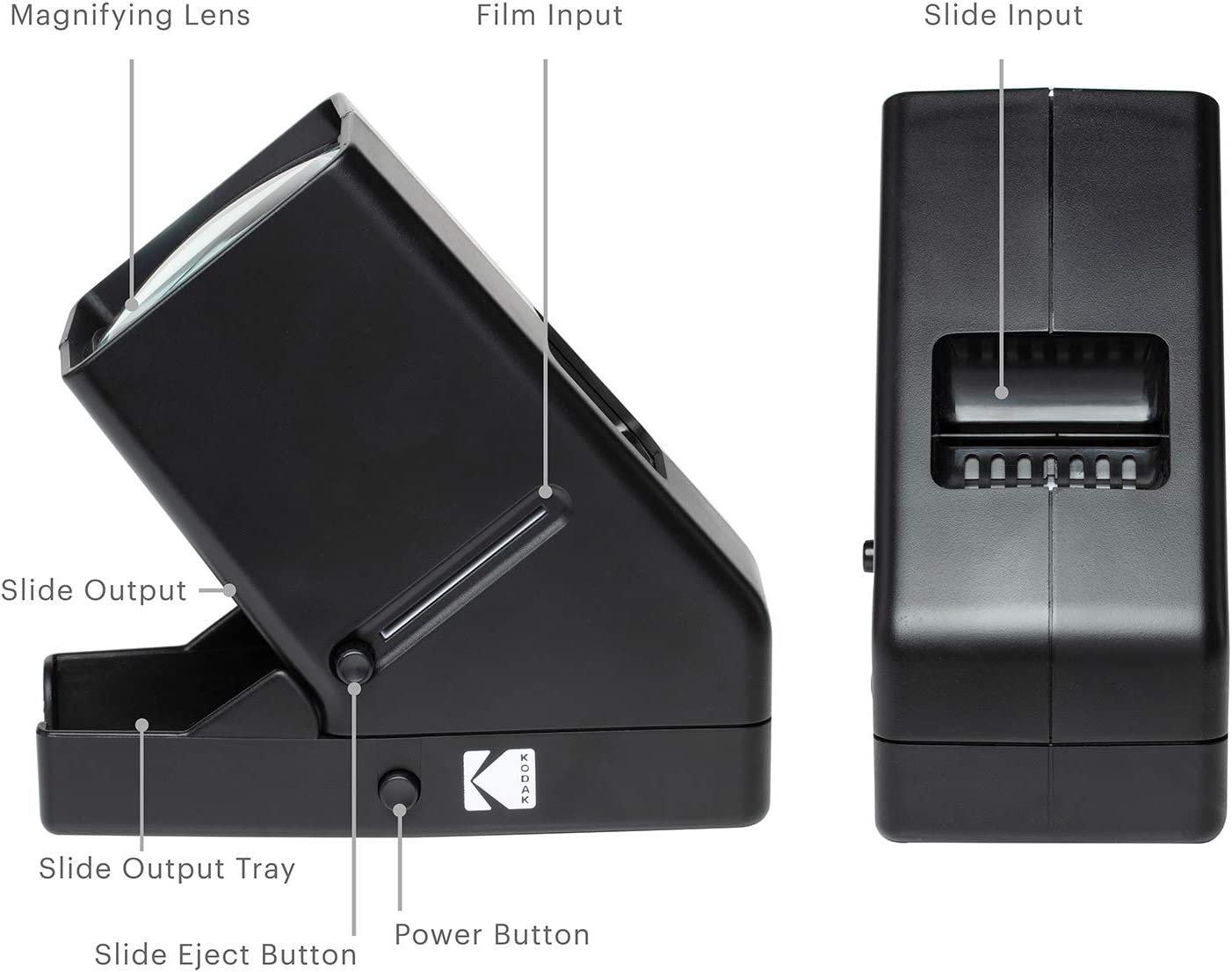 35mm Photo Negative Scanner & Slide Viewer with 3X Magnification and LED  Light