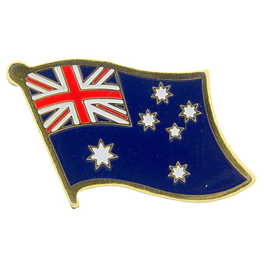 Australia Flag Pin 1&#x22;