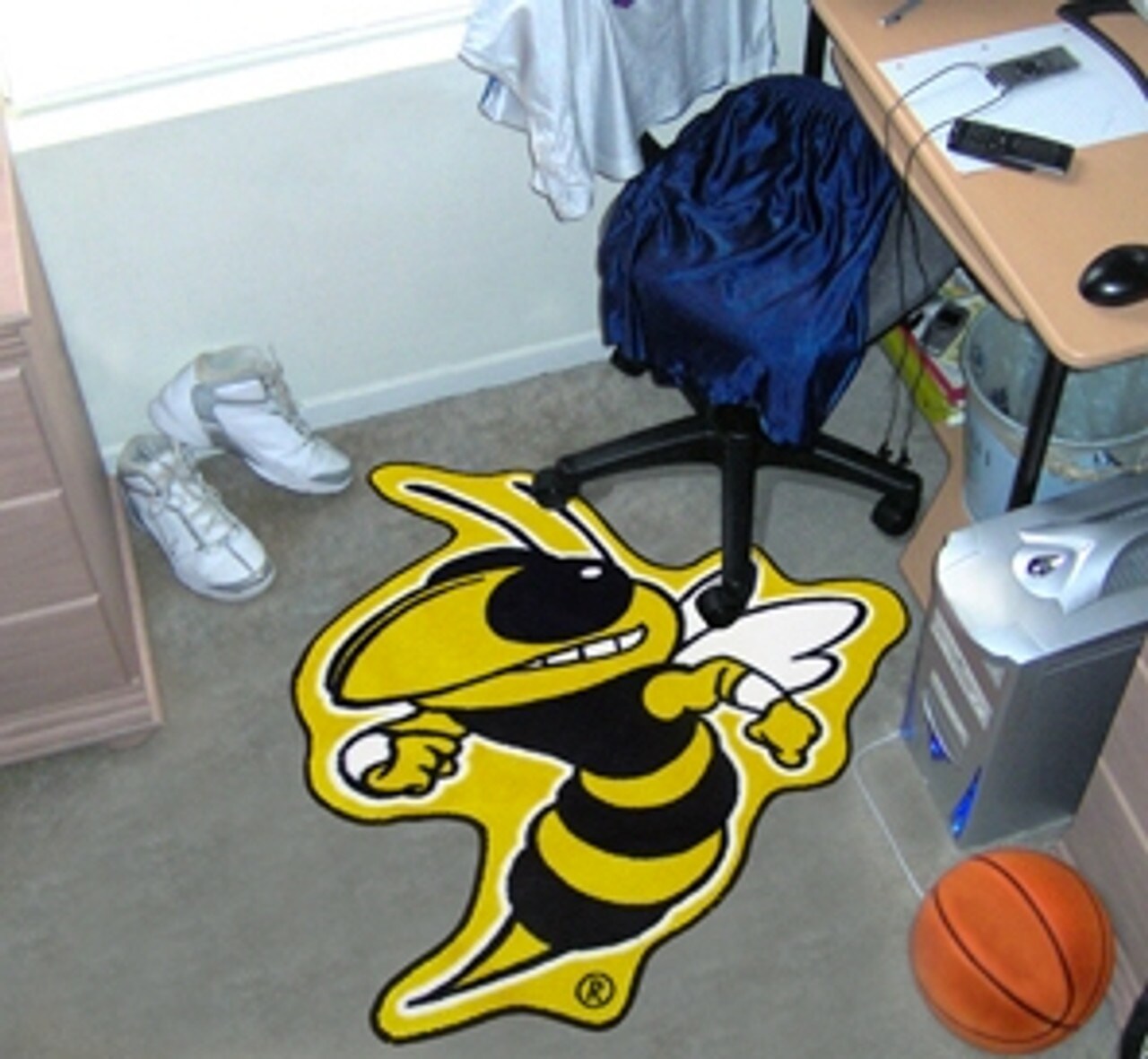 Georgia Tech Yellow Jackets Area Rug - Mascot Style - Special Order