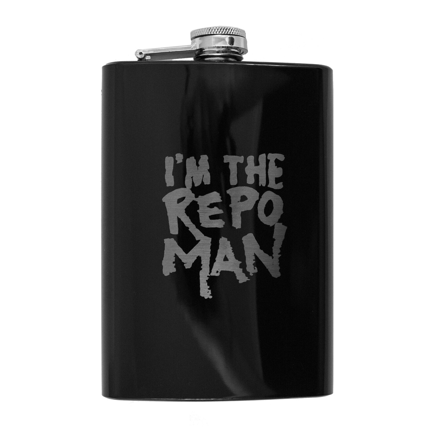 8oz I'm the Repo Man Stainless Steel Flask 8oz I'm the Repo Man Stainless Steel Flask
